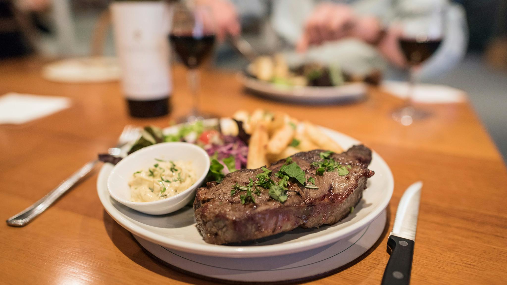 Dinner option - Campbells own naturally farmed beef