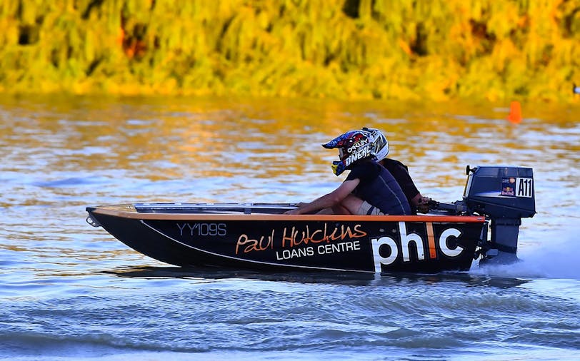 Riverland Dinghy Club Round 6 Paul Hutchins Hunchee Run