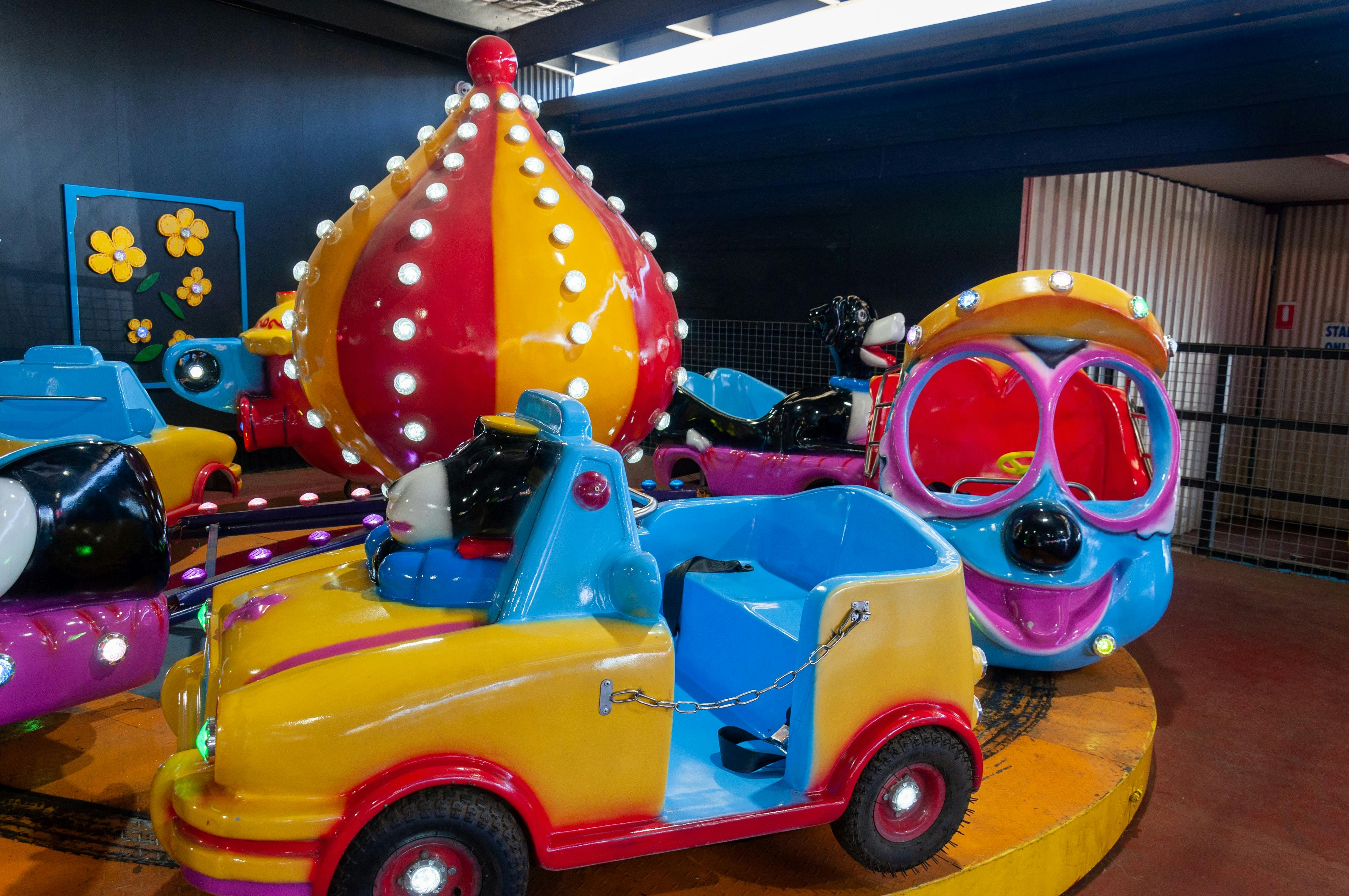 6 character cars for the young ones.