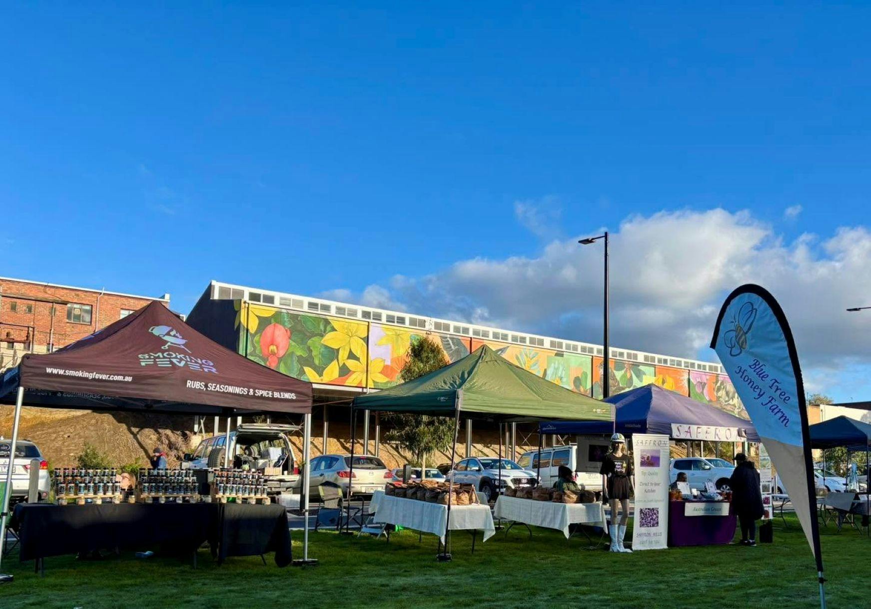 Rail Trail Market & Mural