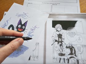Scribble Cat Studios- Illustration Class: Drawing Stories Cover Image