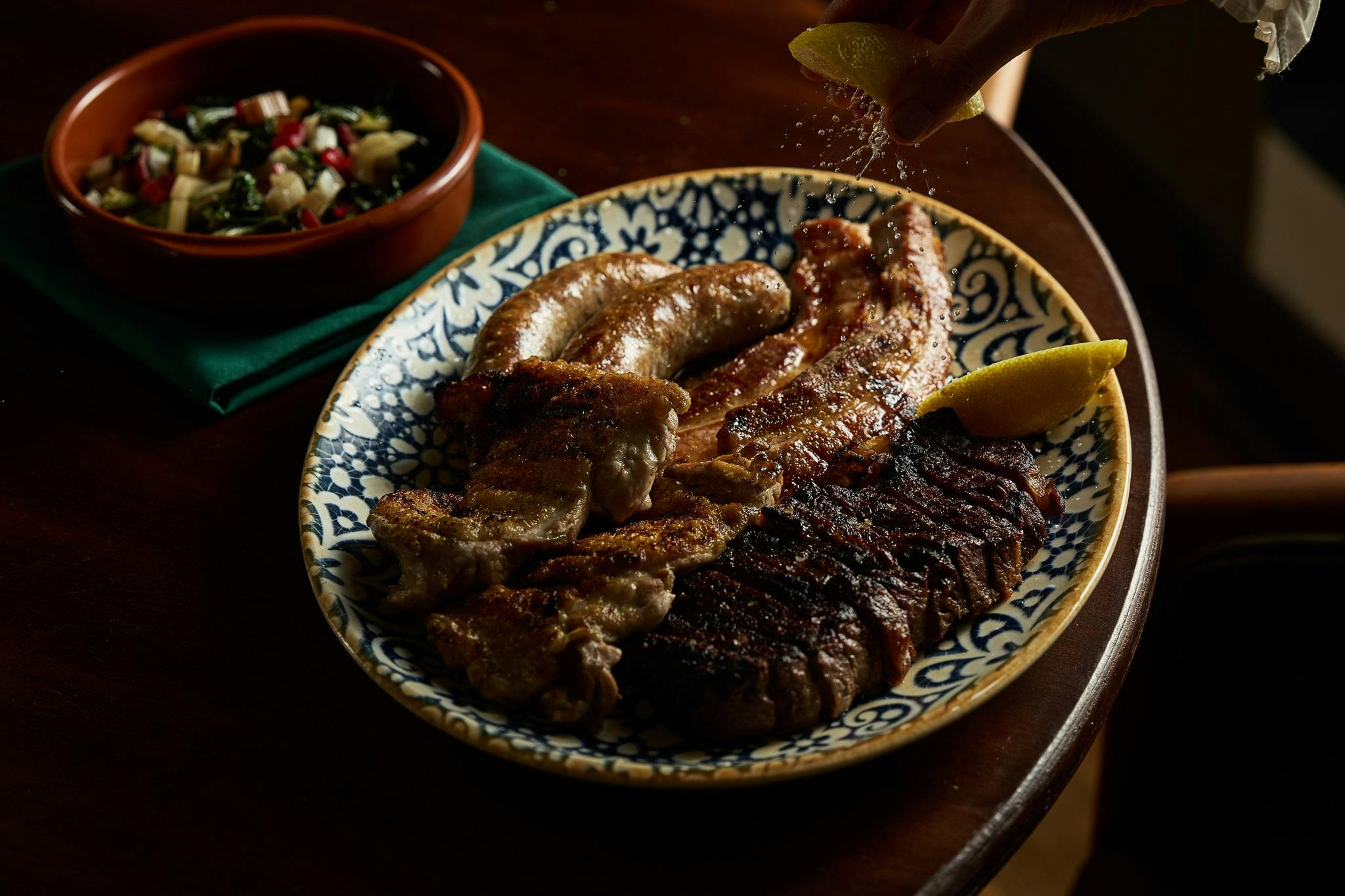 GRIGLIATA DI CARNE - Mix meat grill, chicken, pork sausage, pork belly, beef (min 2 pax)