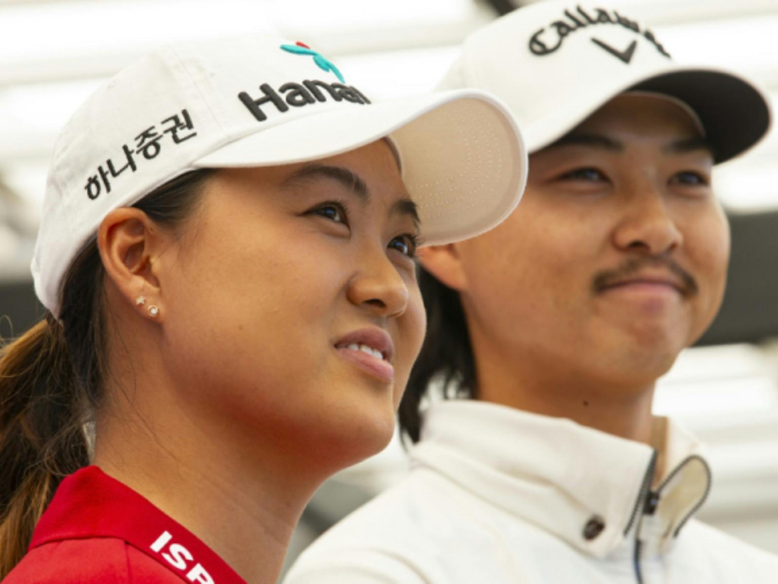 Tournament hosts - Minjee & Min Woo Lee