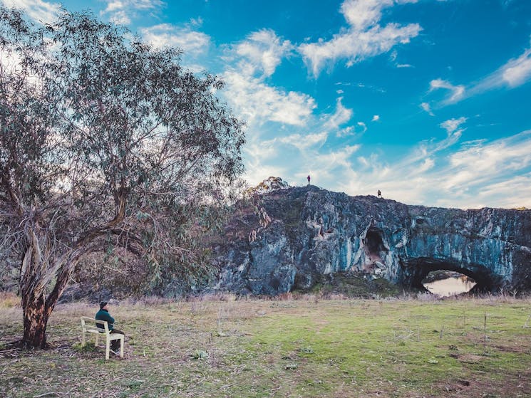 London Bridge arch near Googong Dam