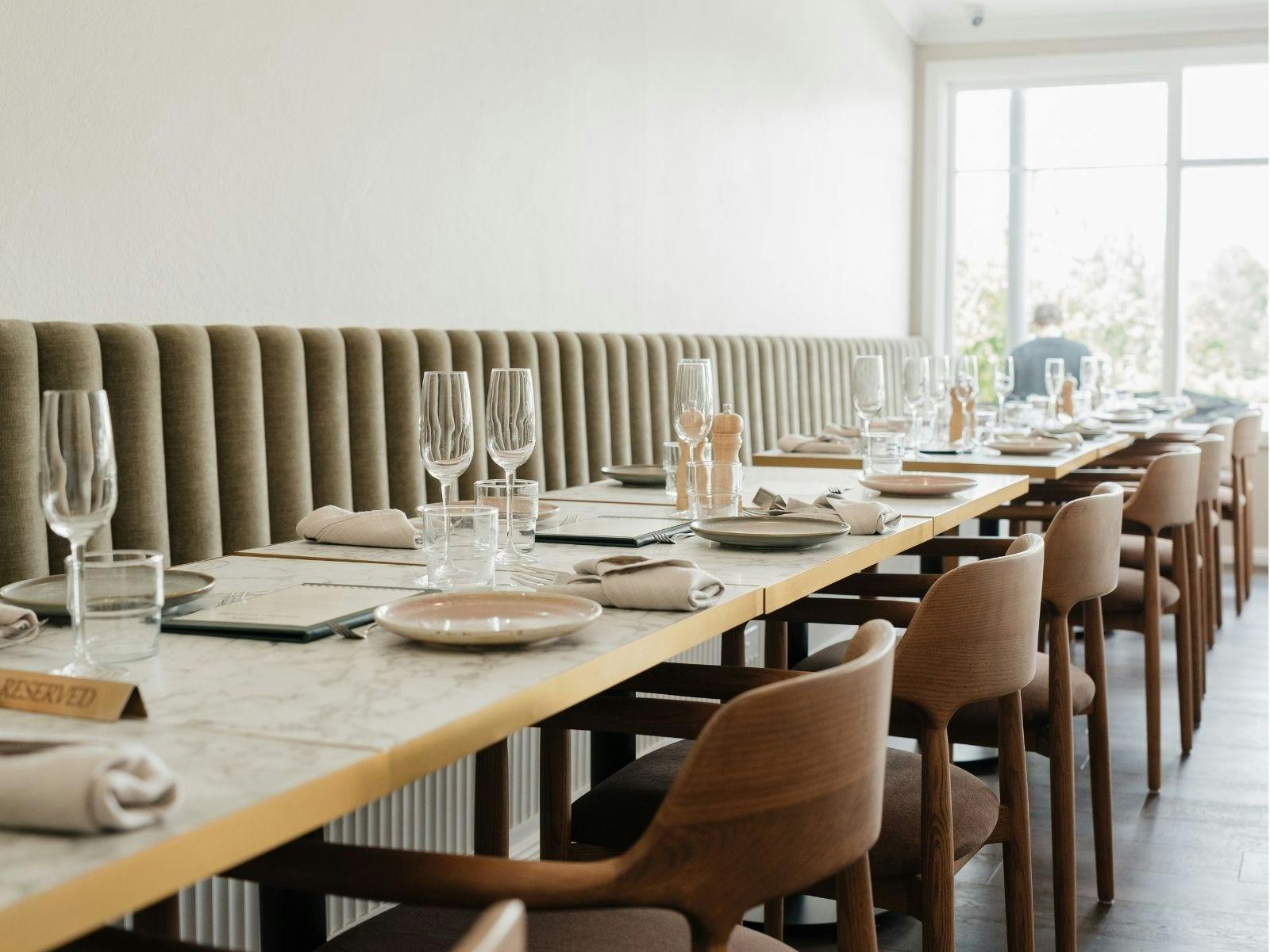 Restaurant interior