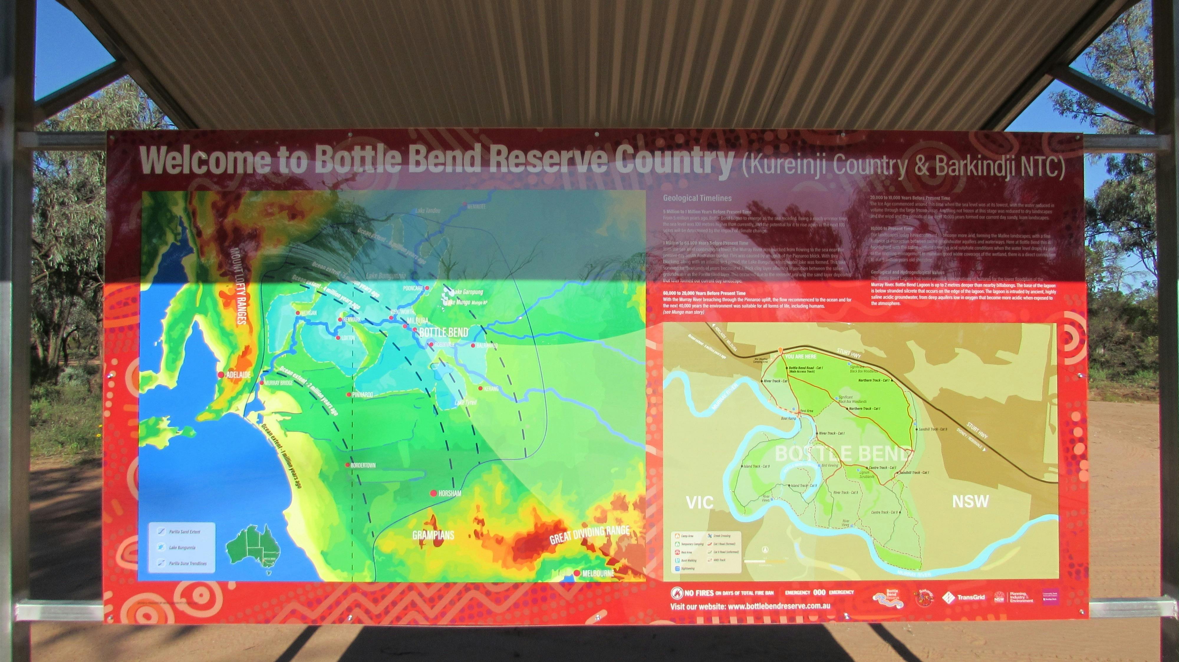 go back 5 million years in time then through to the current day with the information on this board