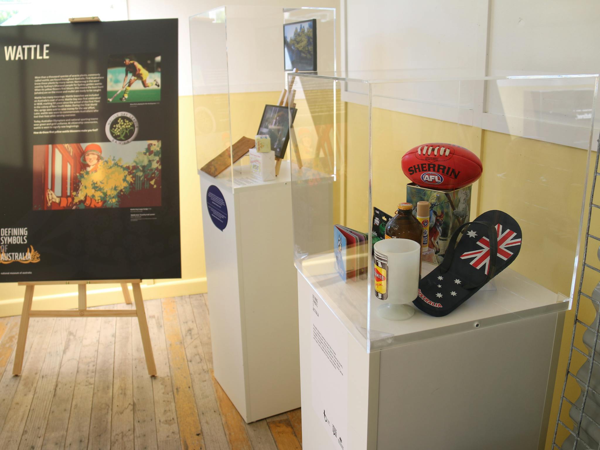 Exhibition at Bonegilla Migrant Experience