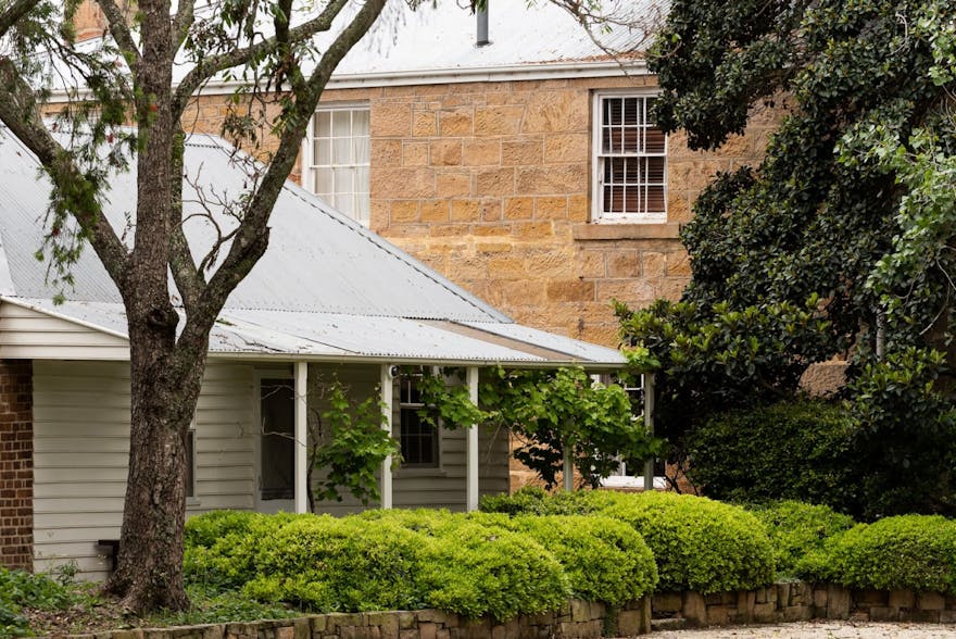 Exterior of Bundanon Homestead and Kitchen