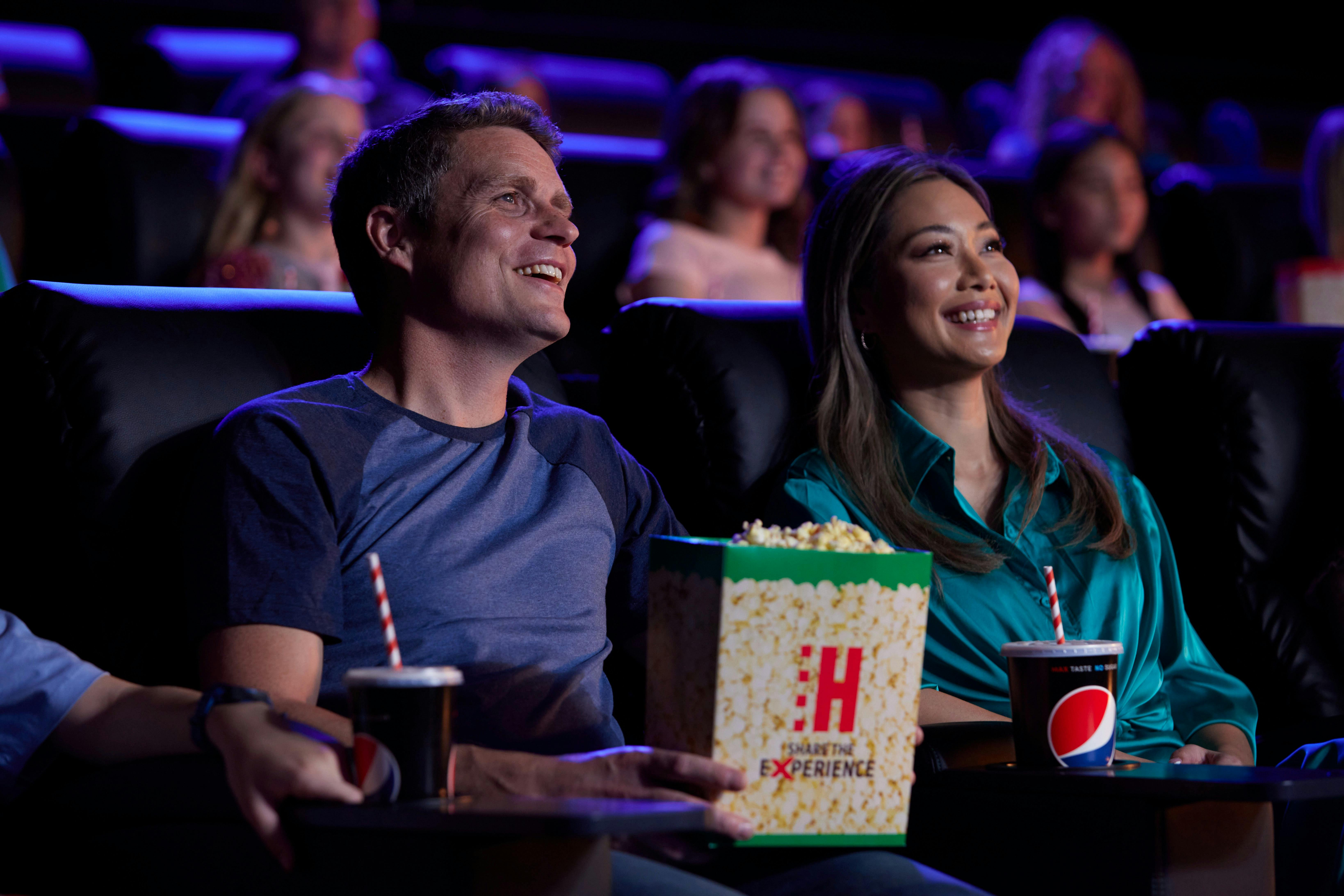 HOYTS seating and popcorn