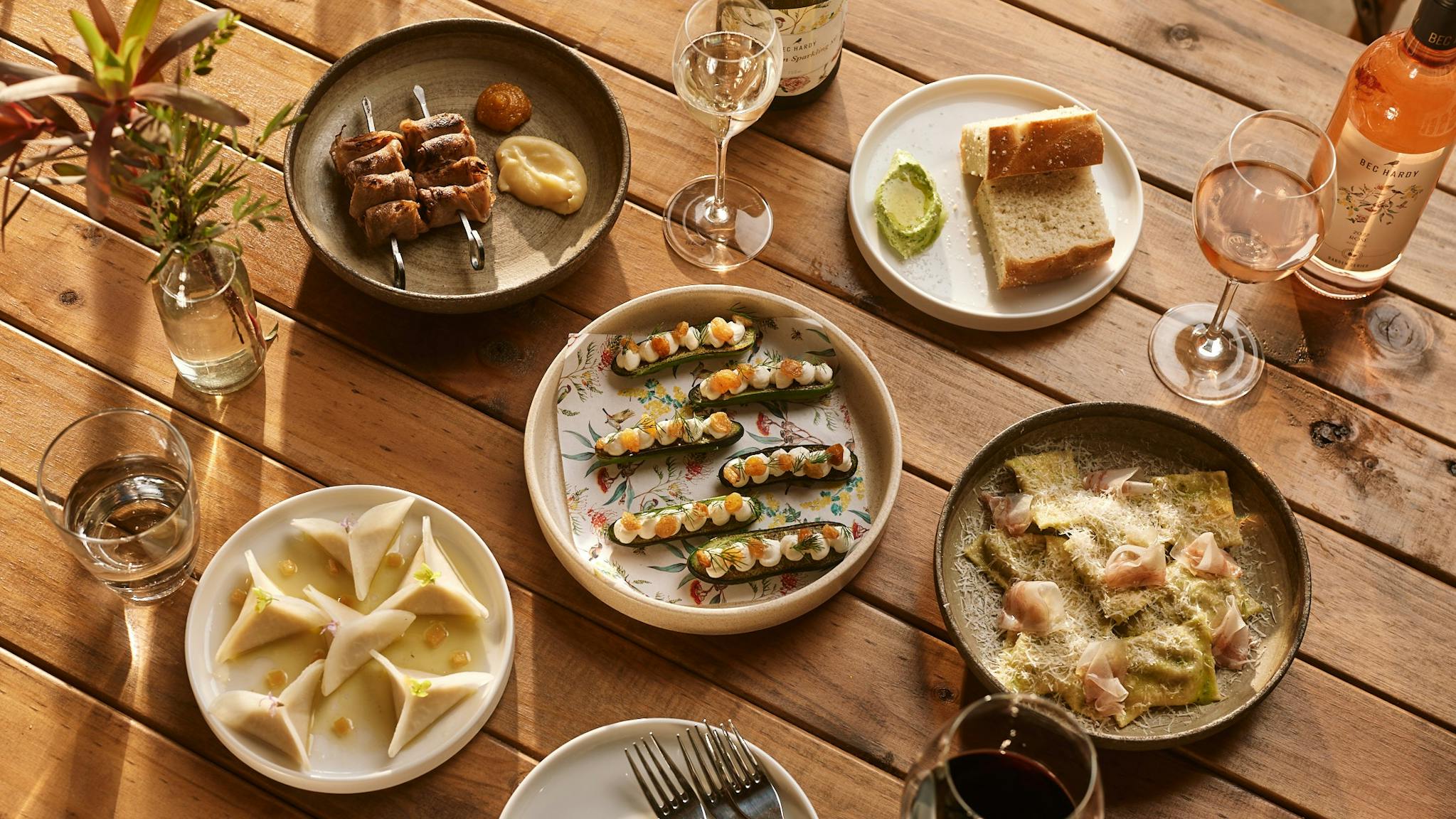 Fish with asparagus