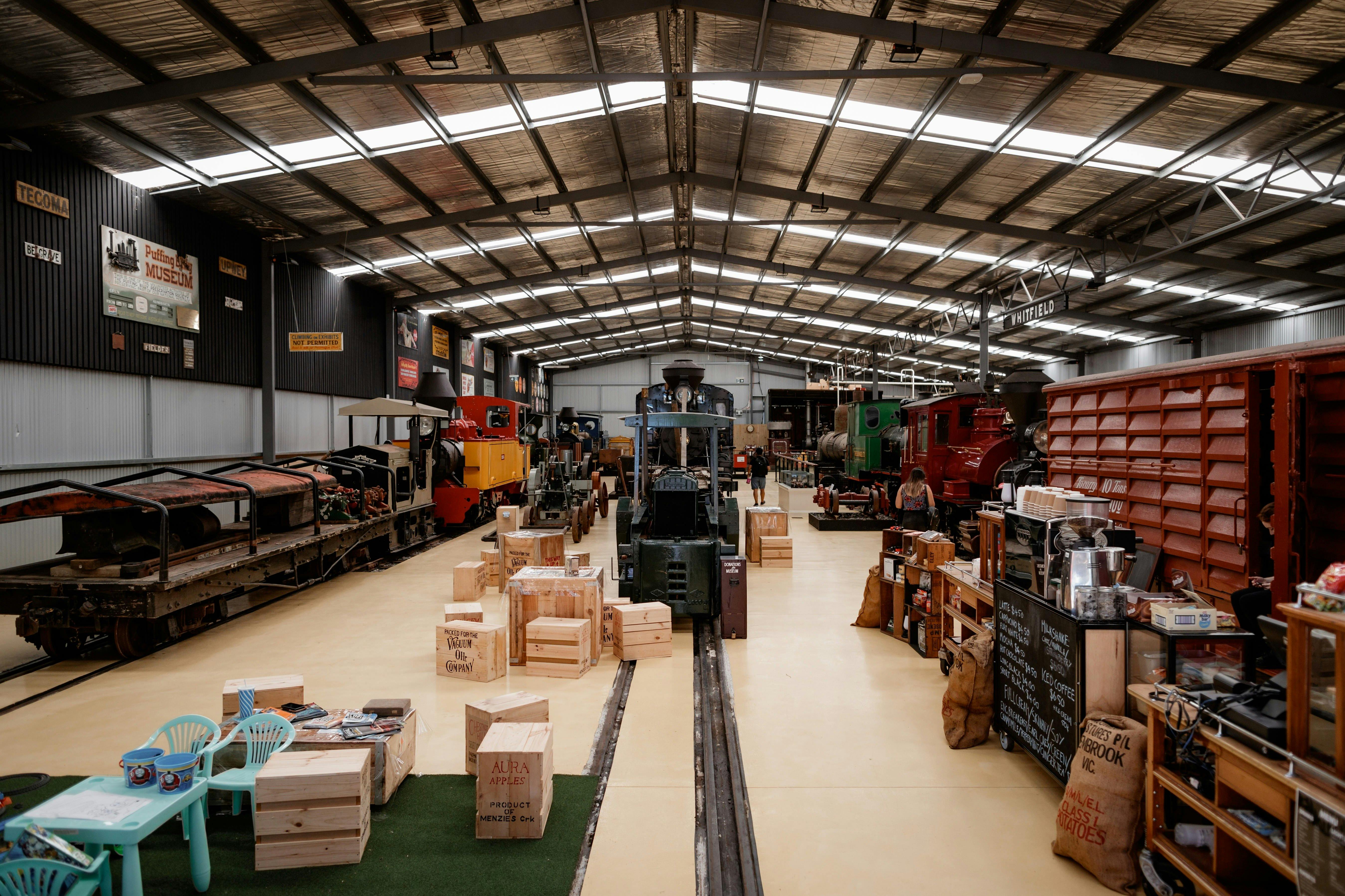 Puffing Billy welcomes you to its newly opened Menzies Creek museum