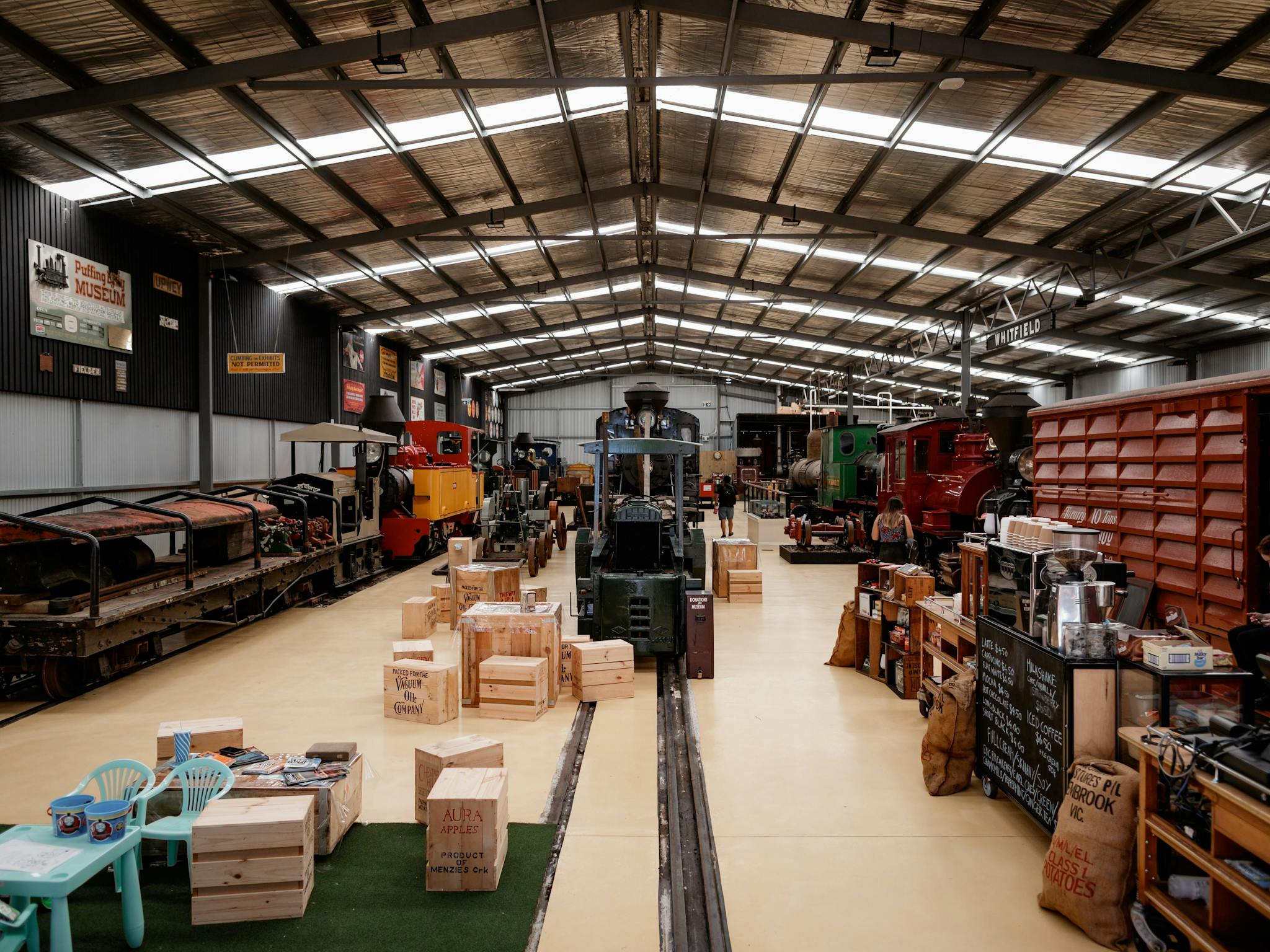 Puffing Billy welcomes you to its newly opened Menzies Creek museum