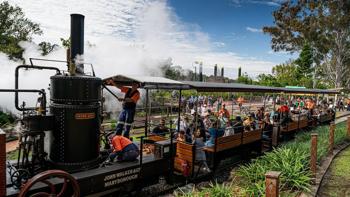 Mary Ann Steam Train