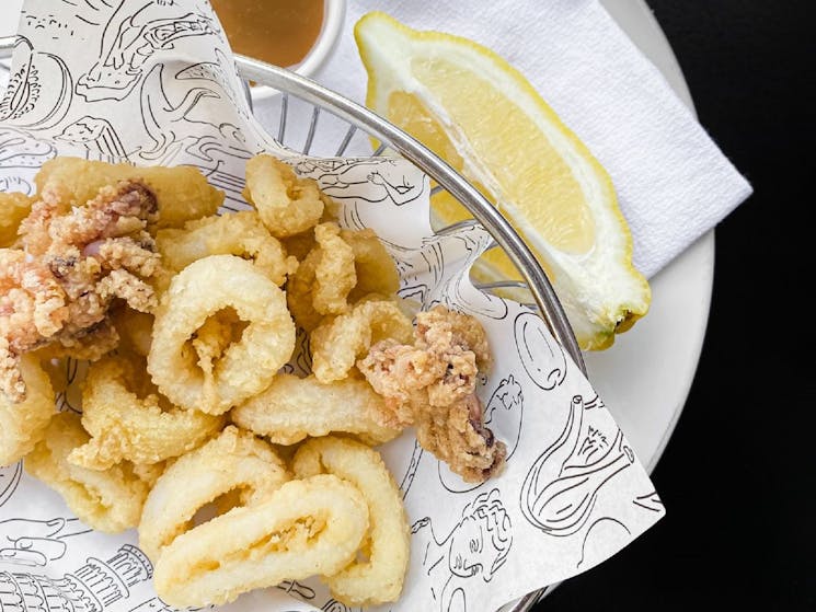 Fratelli Paradiso signature calamari sant' andrea