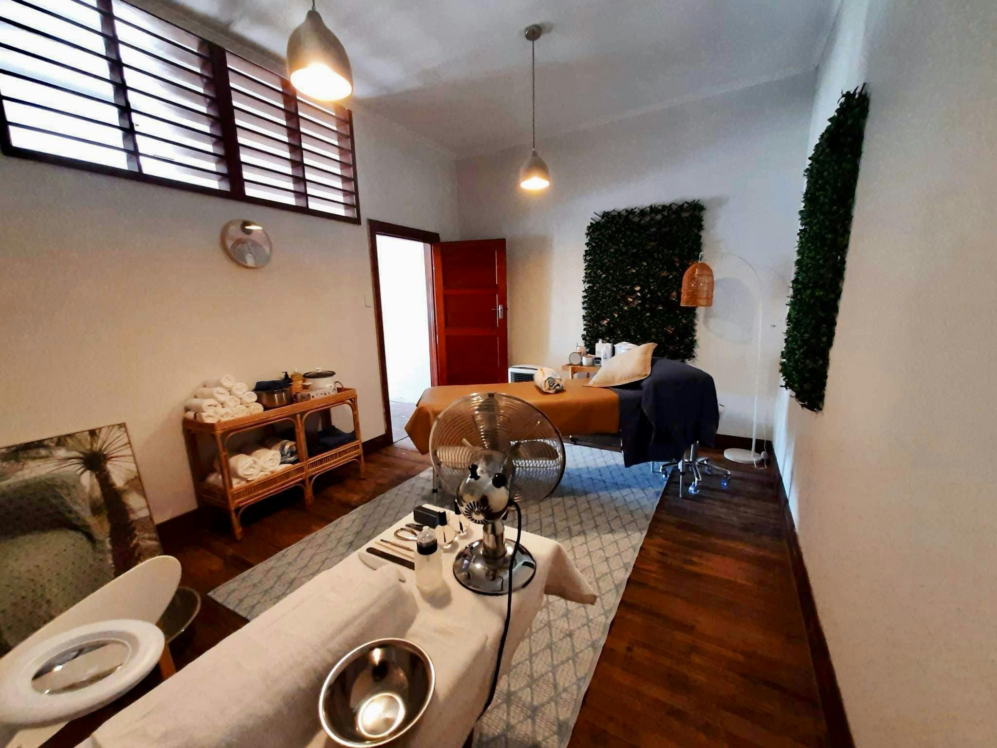 Our relaxation treatment room at the Retreat Cunnamulla