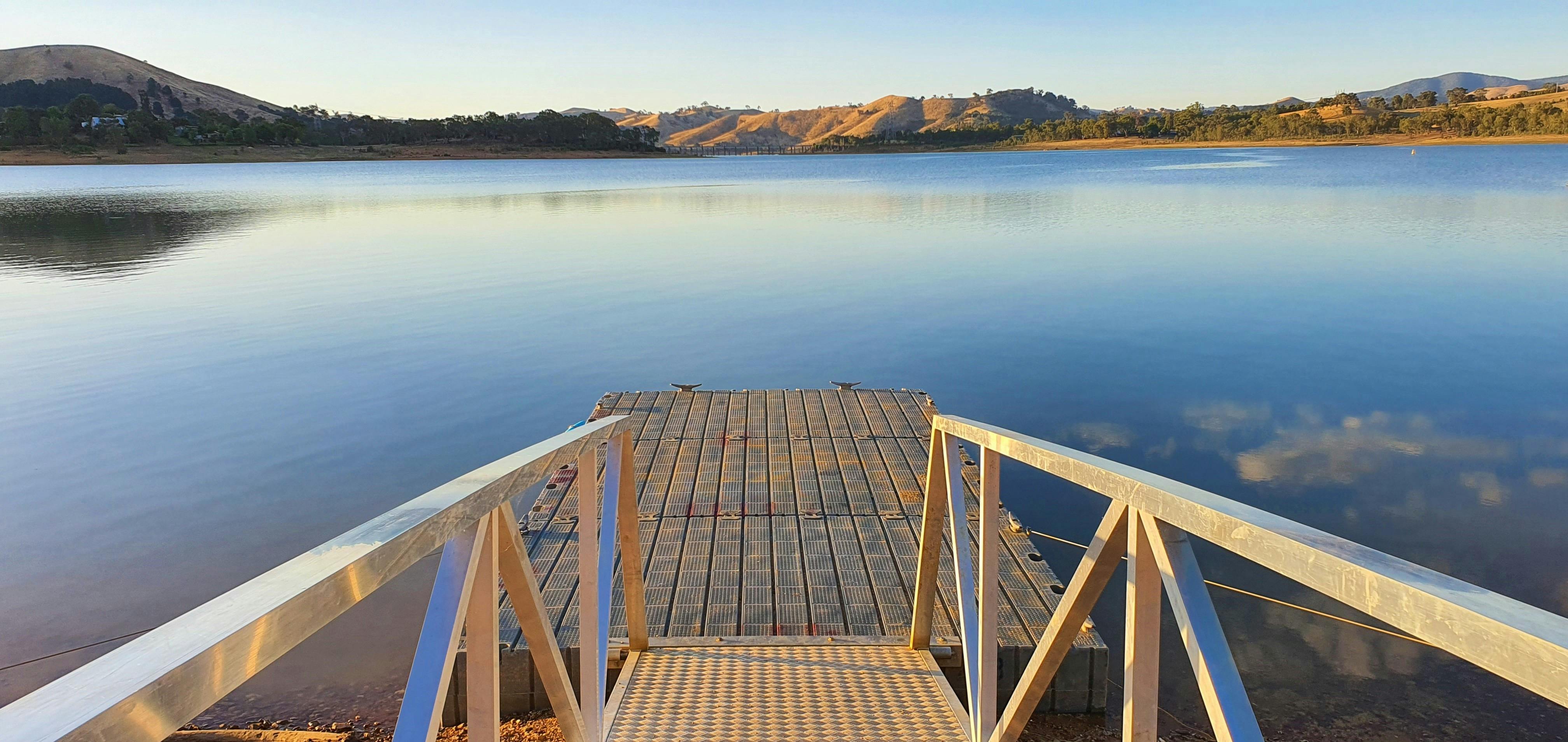 Jetty at Main Boat Ramp