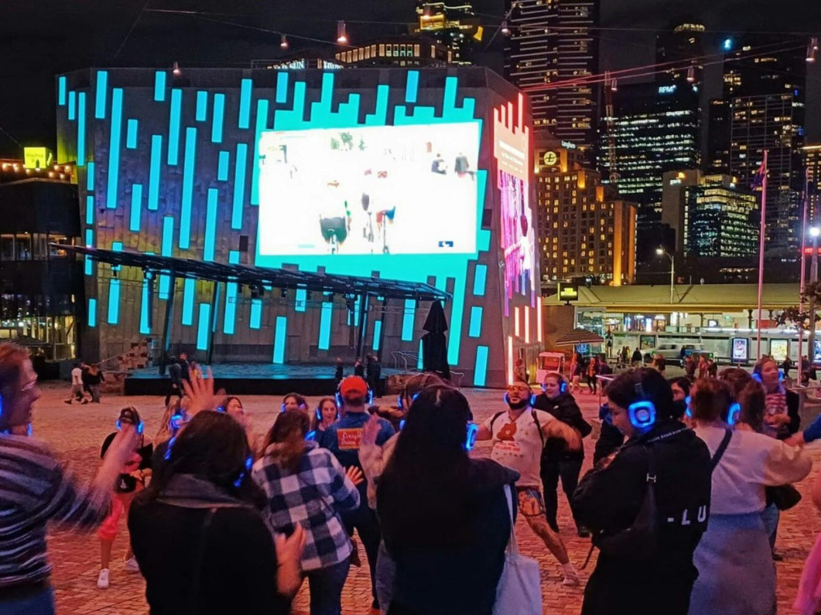 90s/00s theme Silent Disco Walking Tour