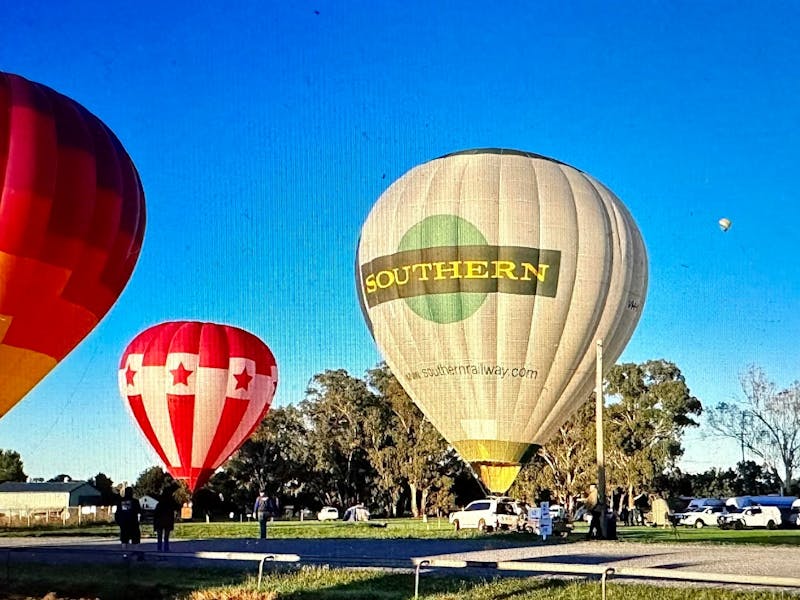 Balloons at Canowndra Showground