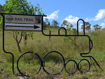 Brisbane Valley Rail Trail at Moore Brisbane Valley Rail Trail at Moore