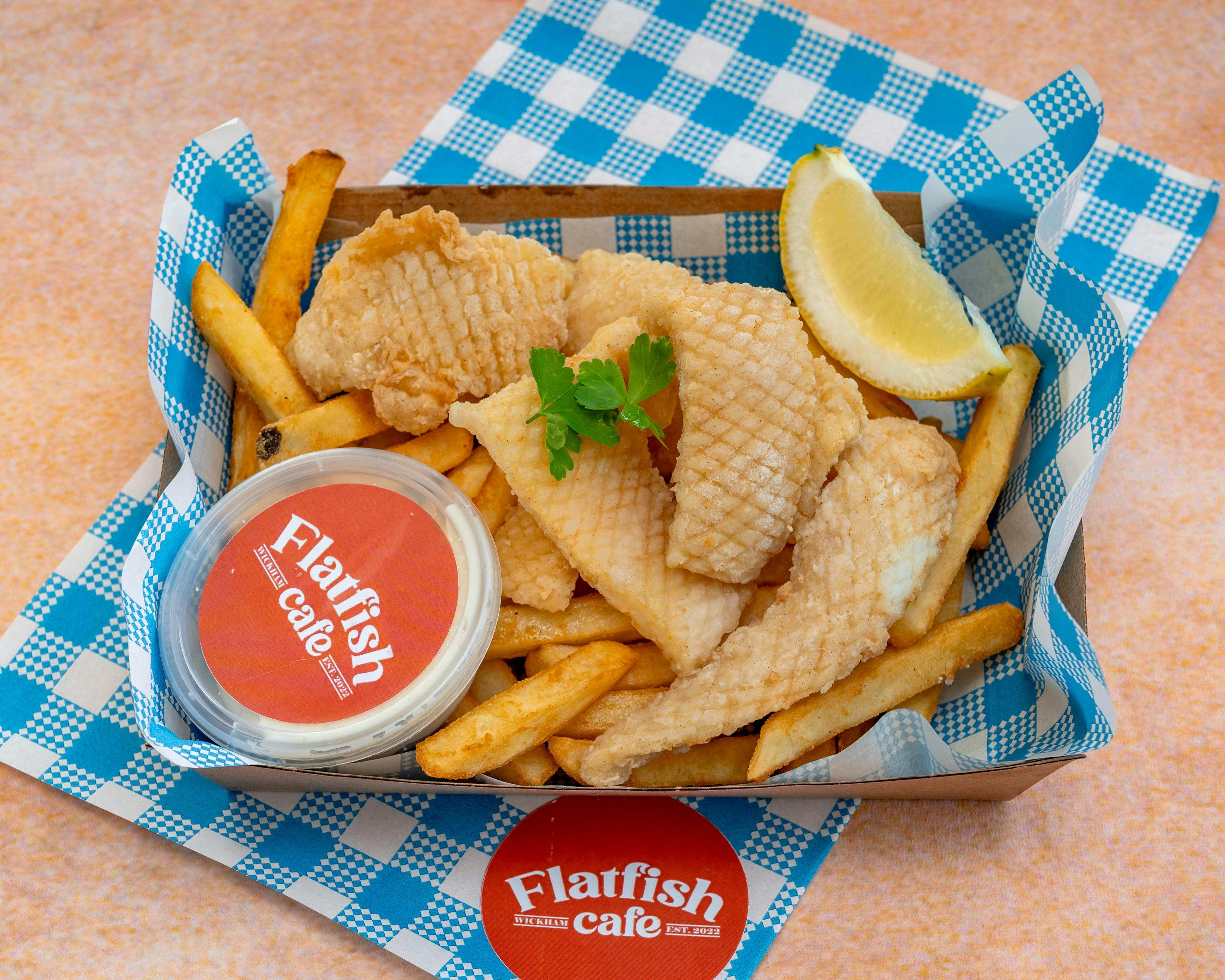 Flatfish Cafe, the squid