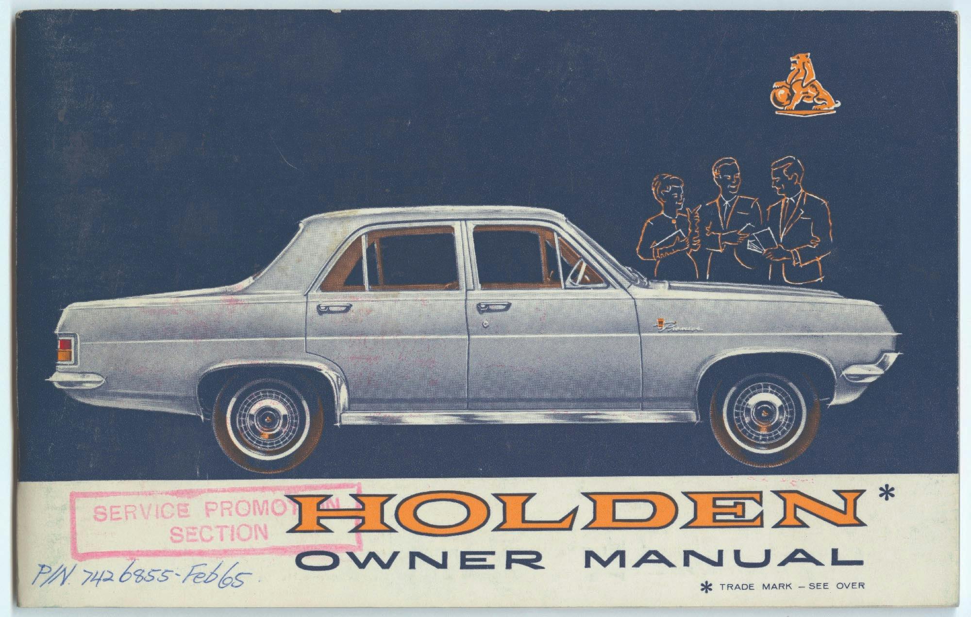 Holden owner manual