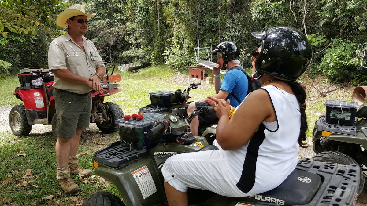 ATV ride at Barron Falls