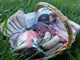 Gleneden Family Farm Pastured Pork 100% Pasture Fed Beef and Lamb Pack