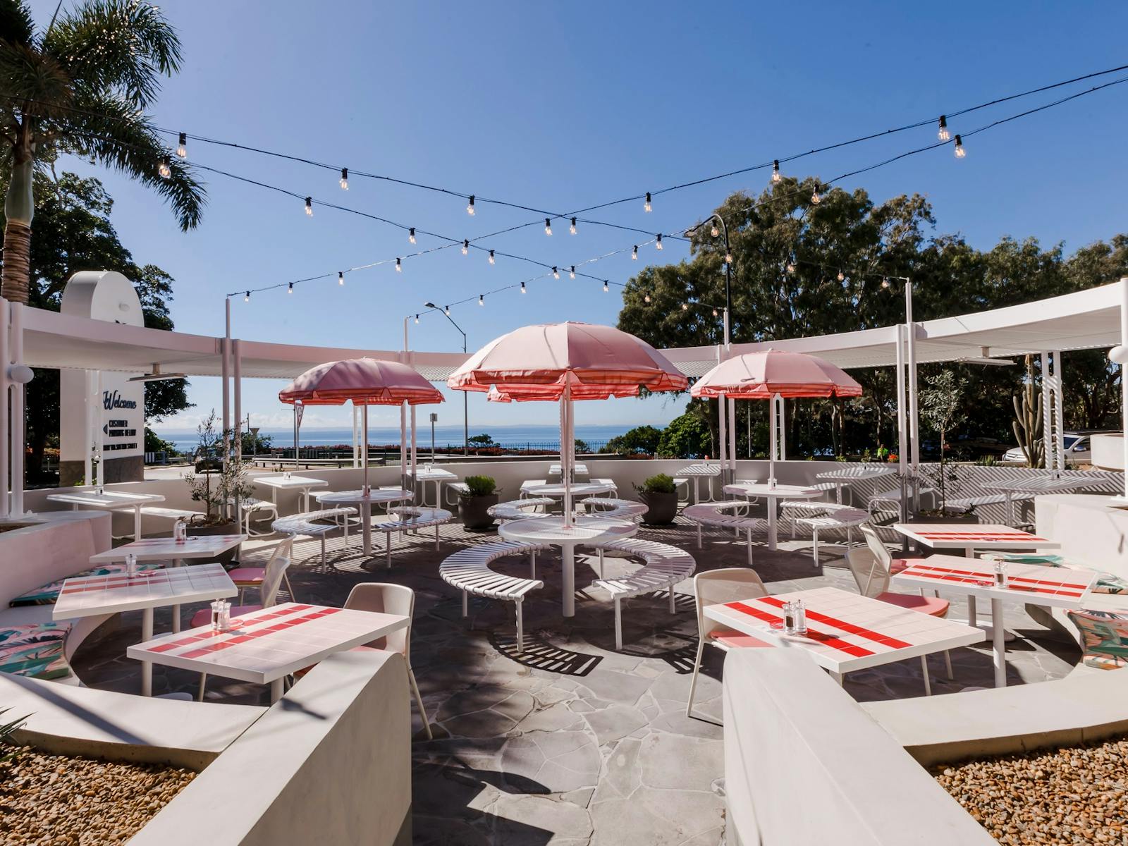 Outdoor waterfront dining Outdoor waterfront dining