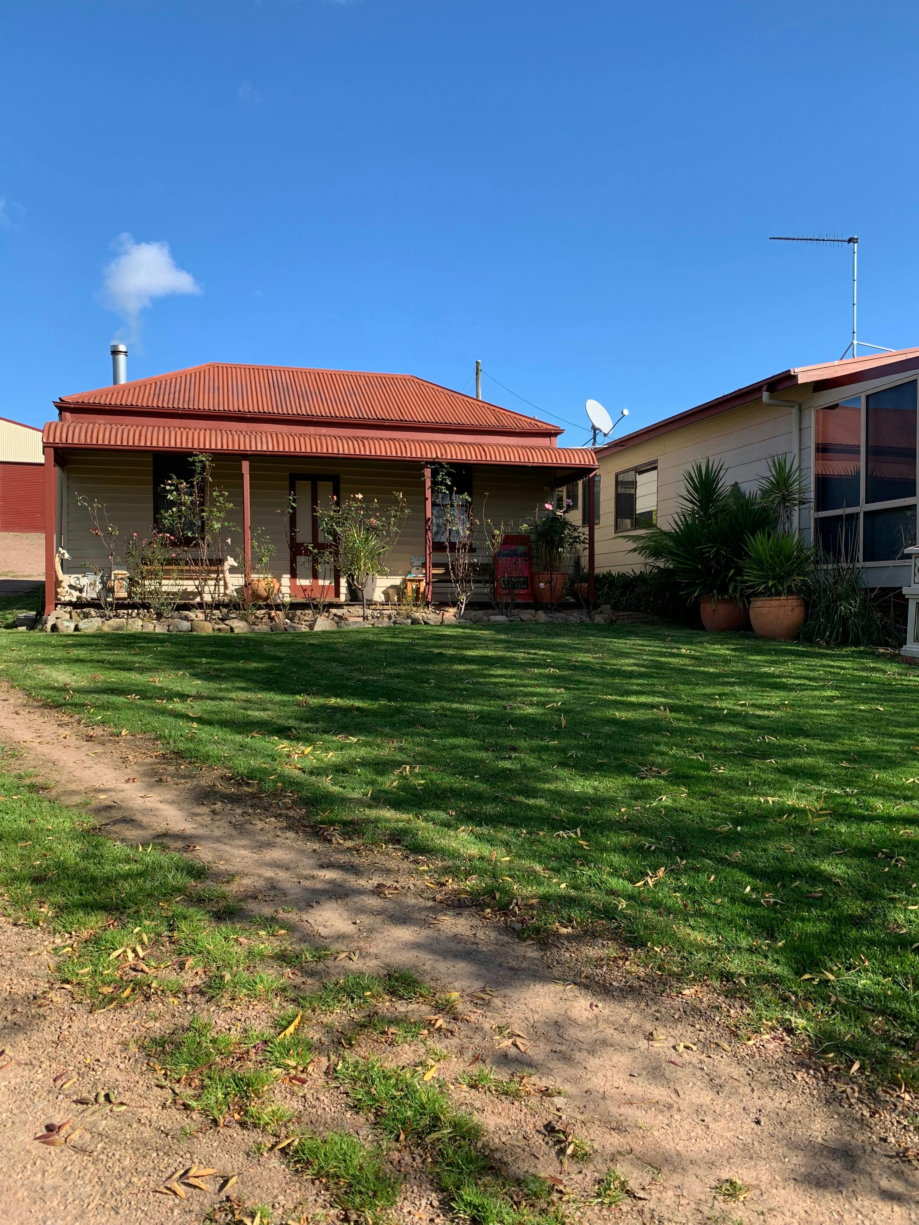 Spa cottage built in 1897 part of Mayfield farms