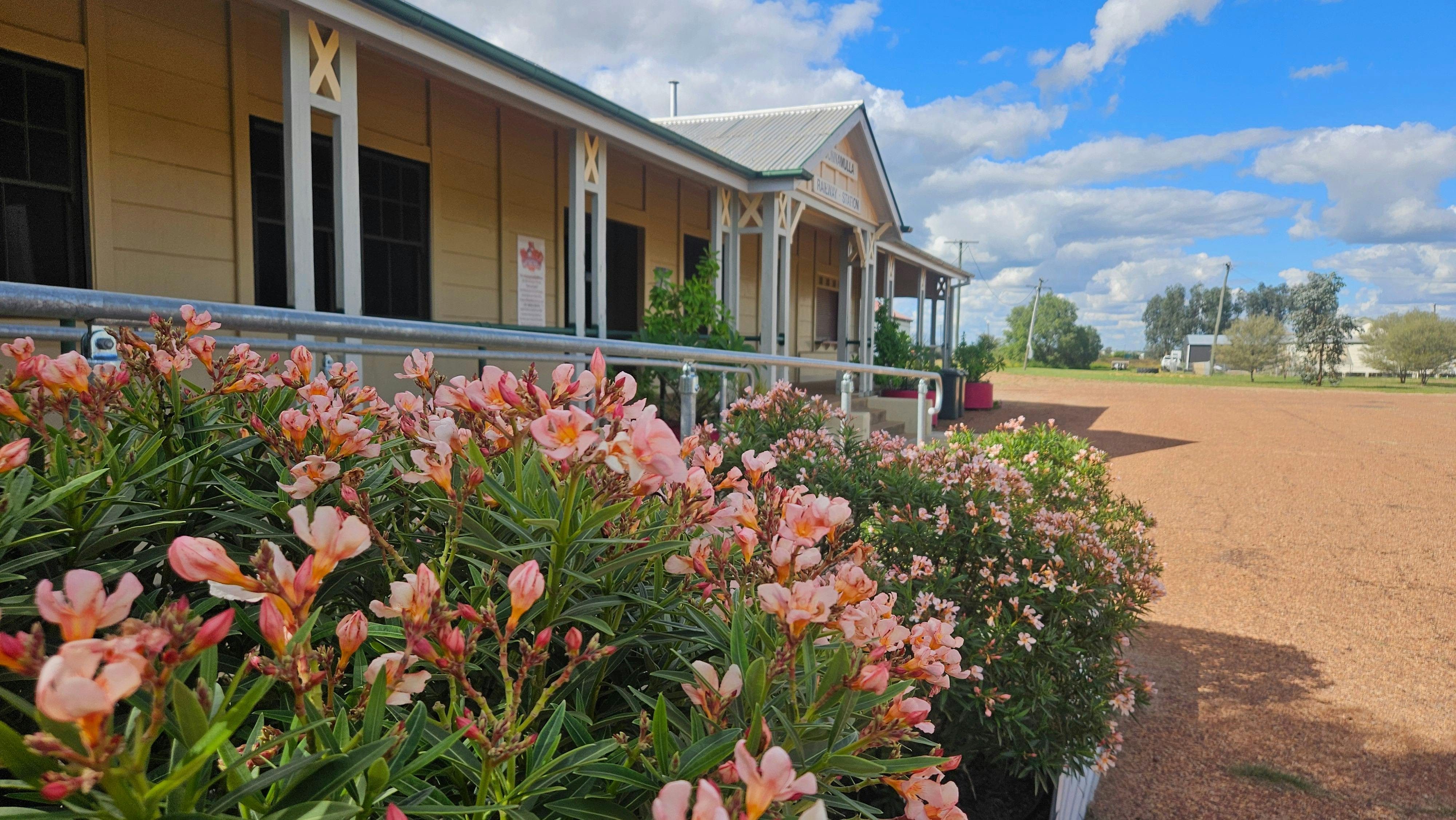 The Cunnamulla Railway Station