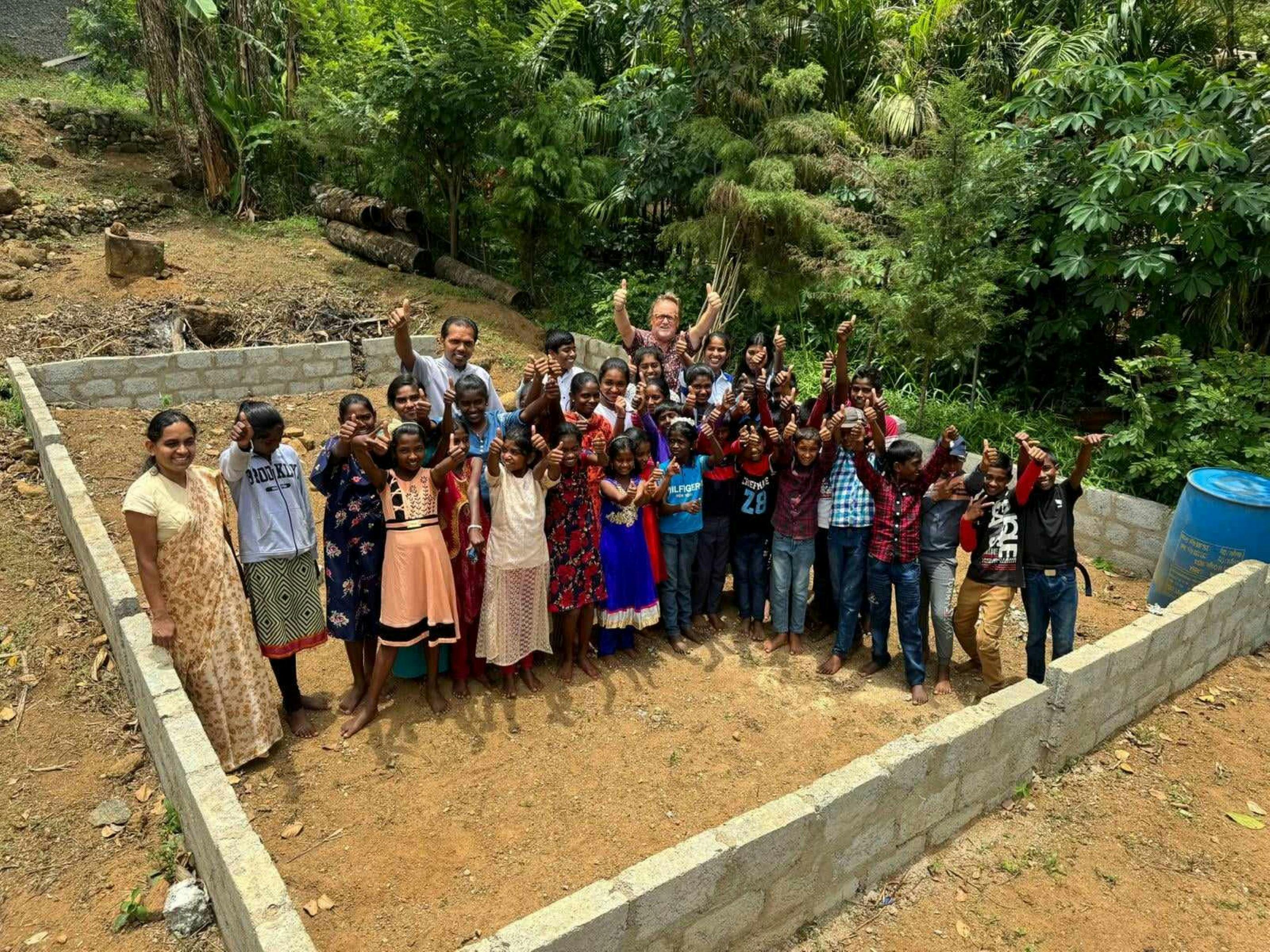 Building a school / farm and house in Sri Lanka , thats our mission and  goal . Every step matters