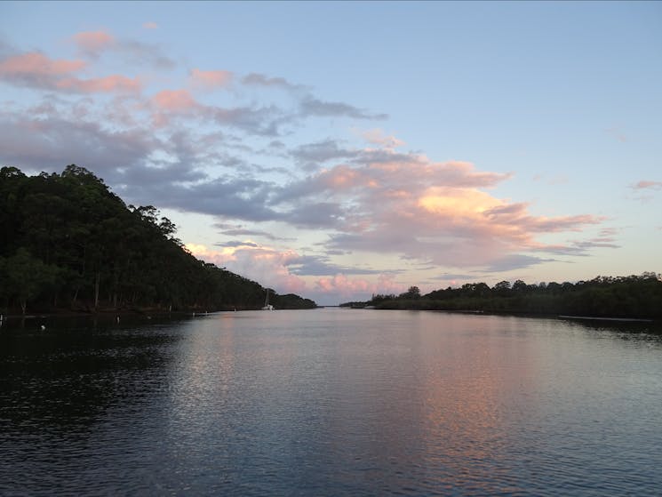 Sunset on the Brunswick River