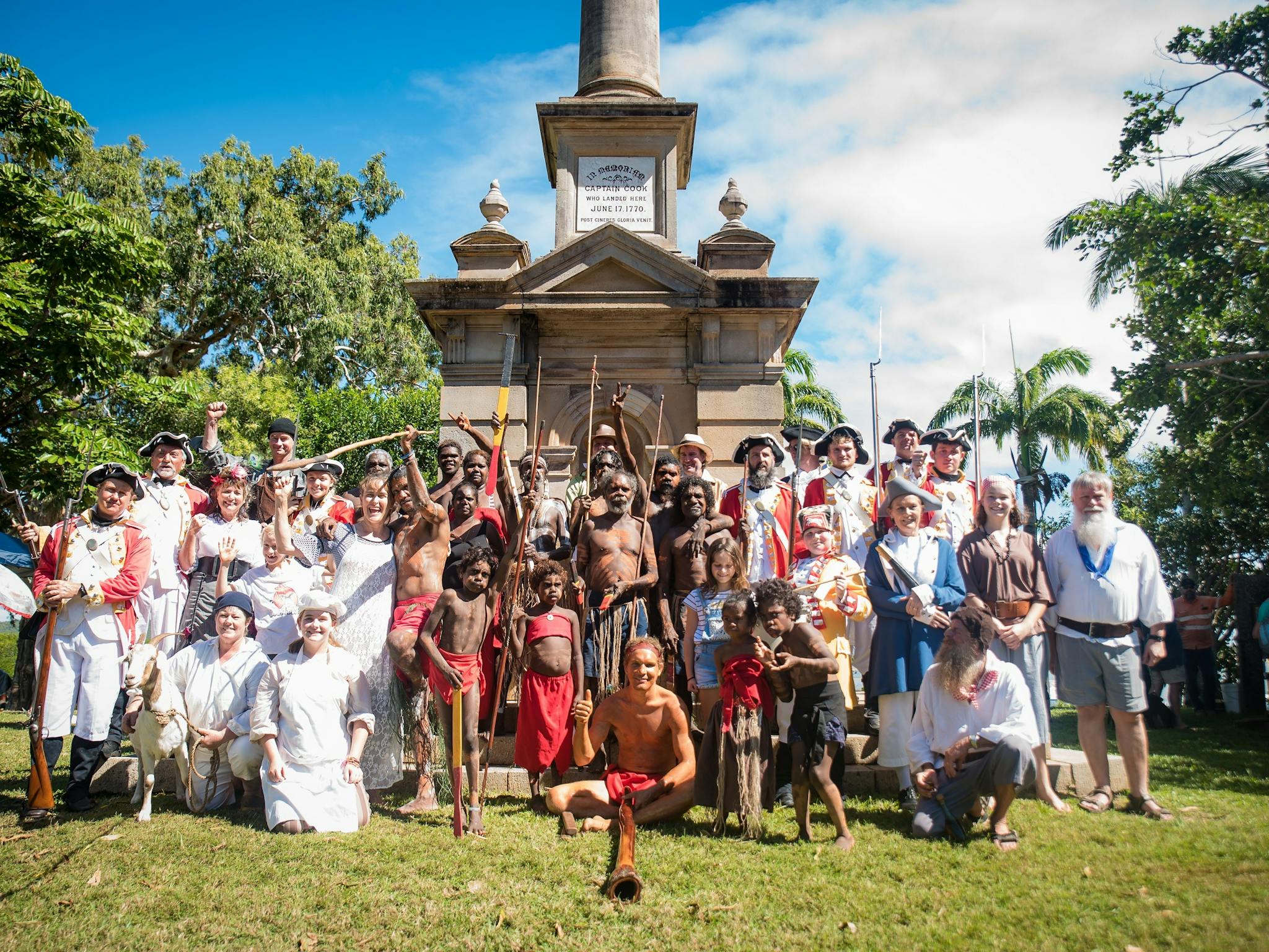 Re-enactment crew Re-enactment crew