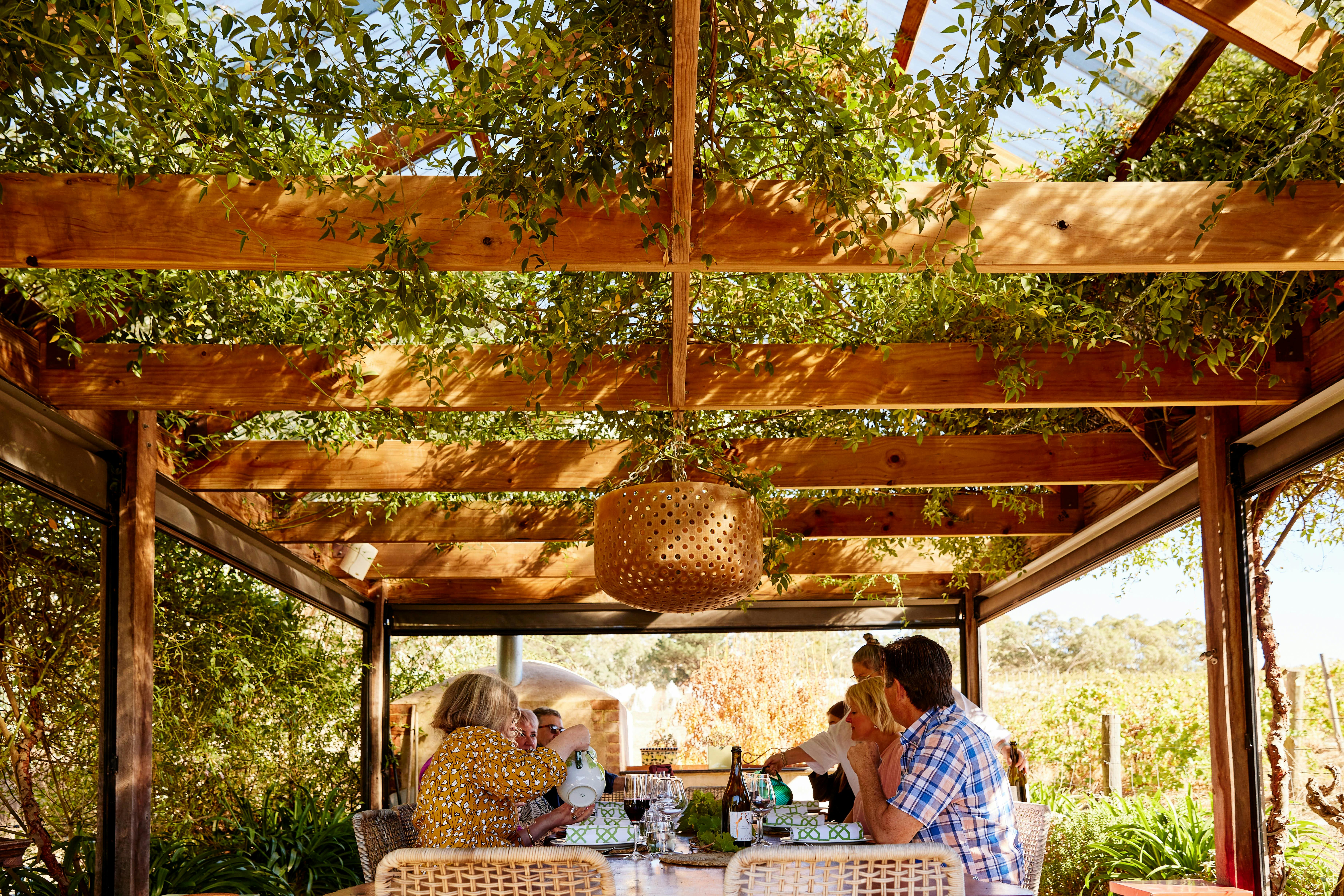 Long Lunch under the pergola