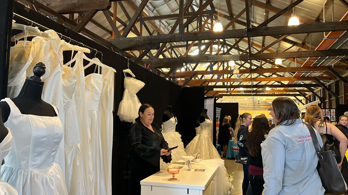 The Bare Sea Bridal at Your Local Wedding Guide Toowoomba Expo at The Goods Shed.