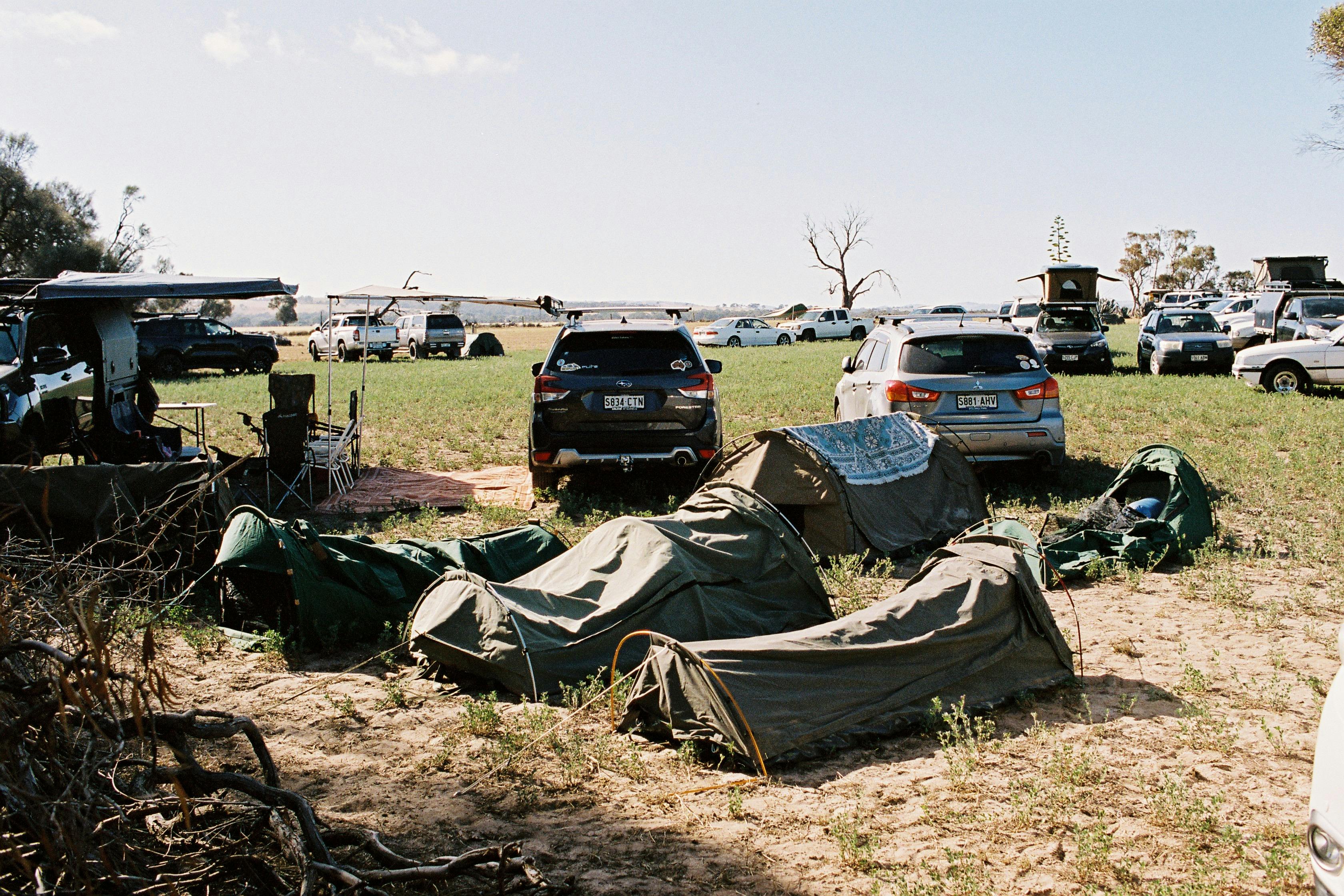 overnight camping