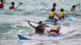 Surf Kayaking Lorne