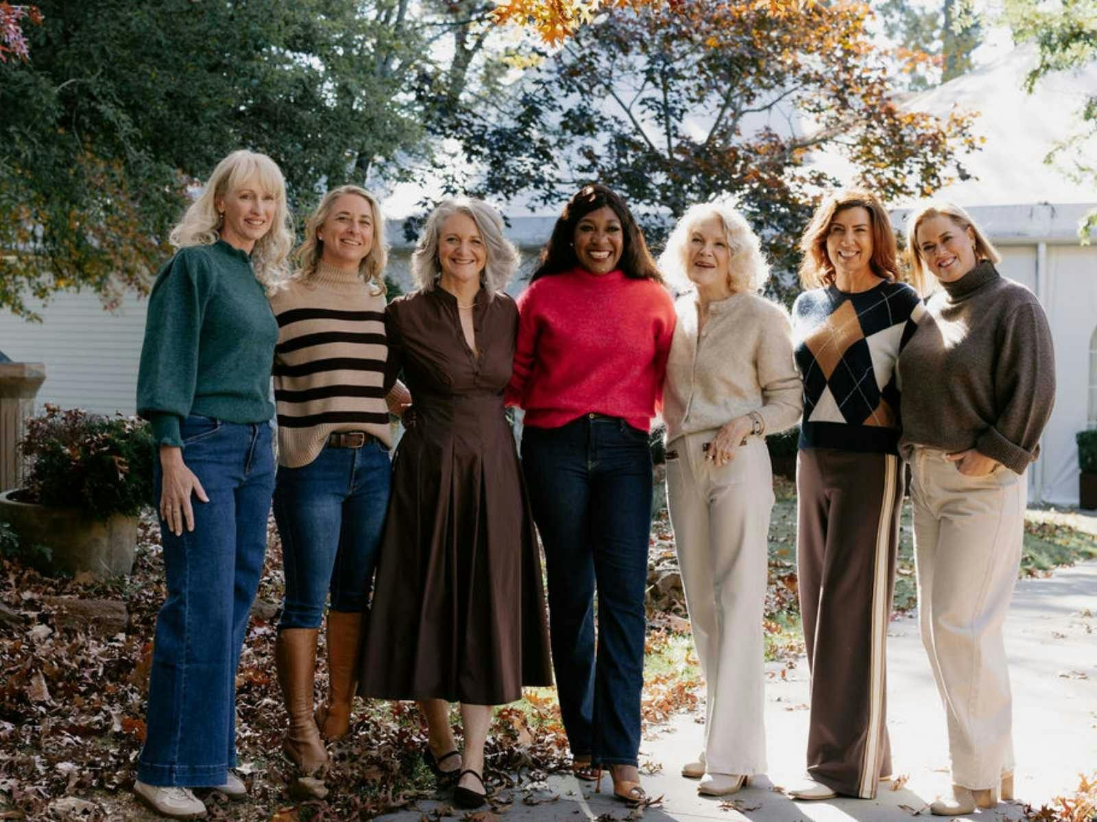 7 ladies in casual wear from  Zoe Clare Leura