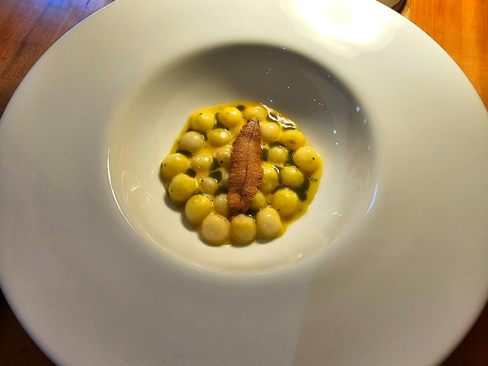 Dish on the menu
