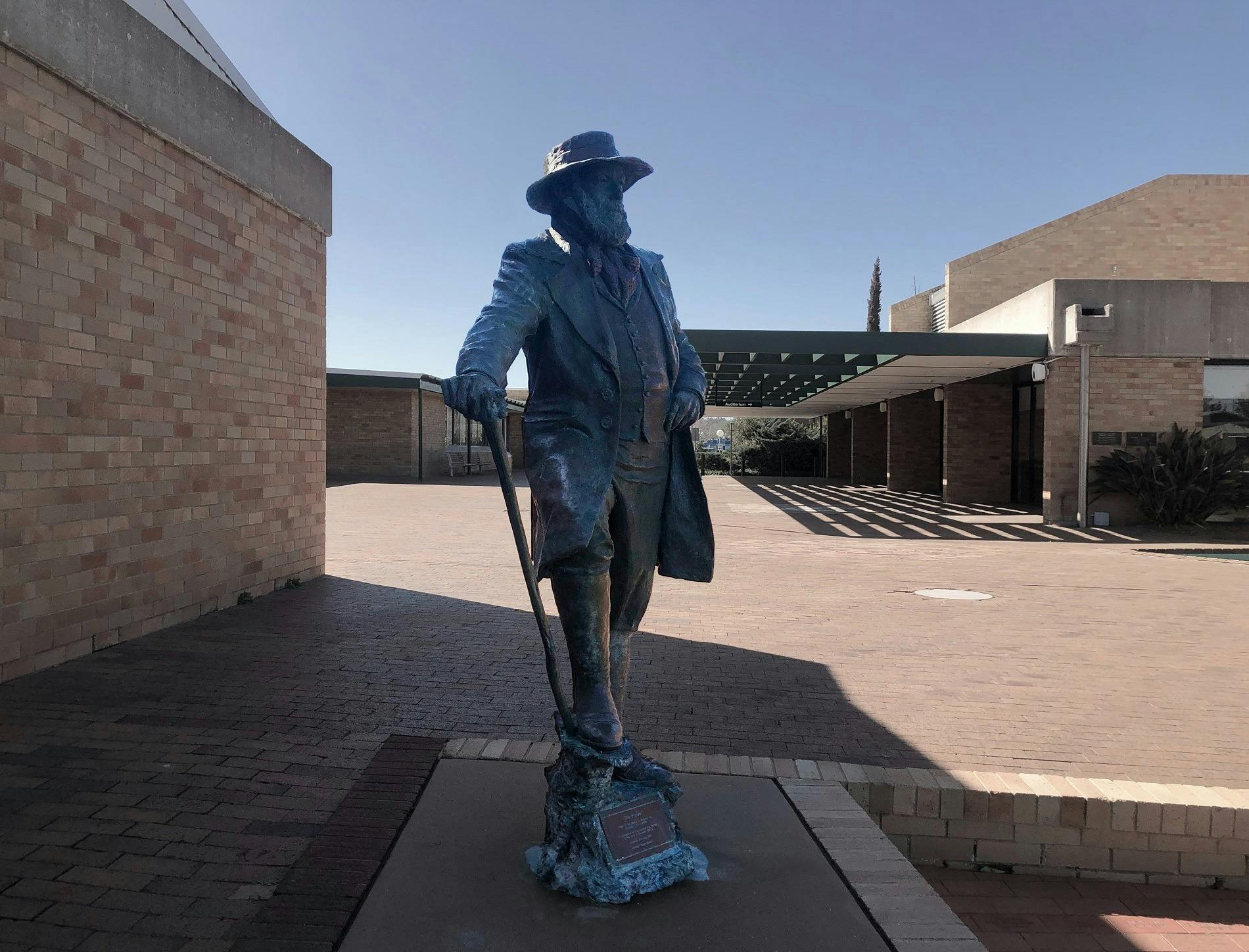 The Pioneer, bronze sculpture
