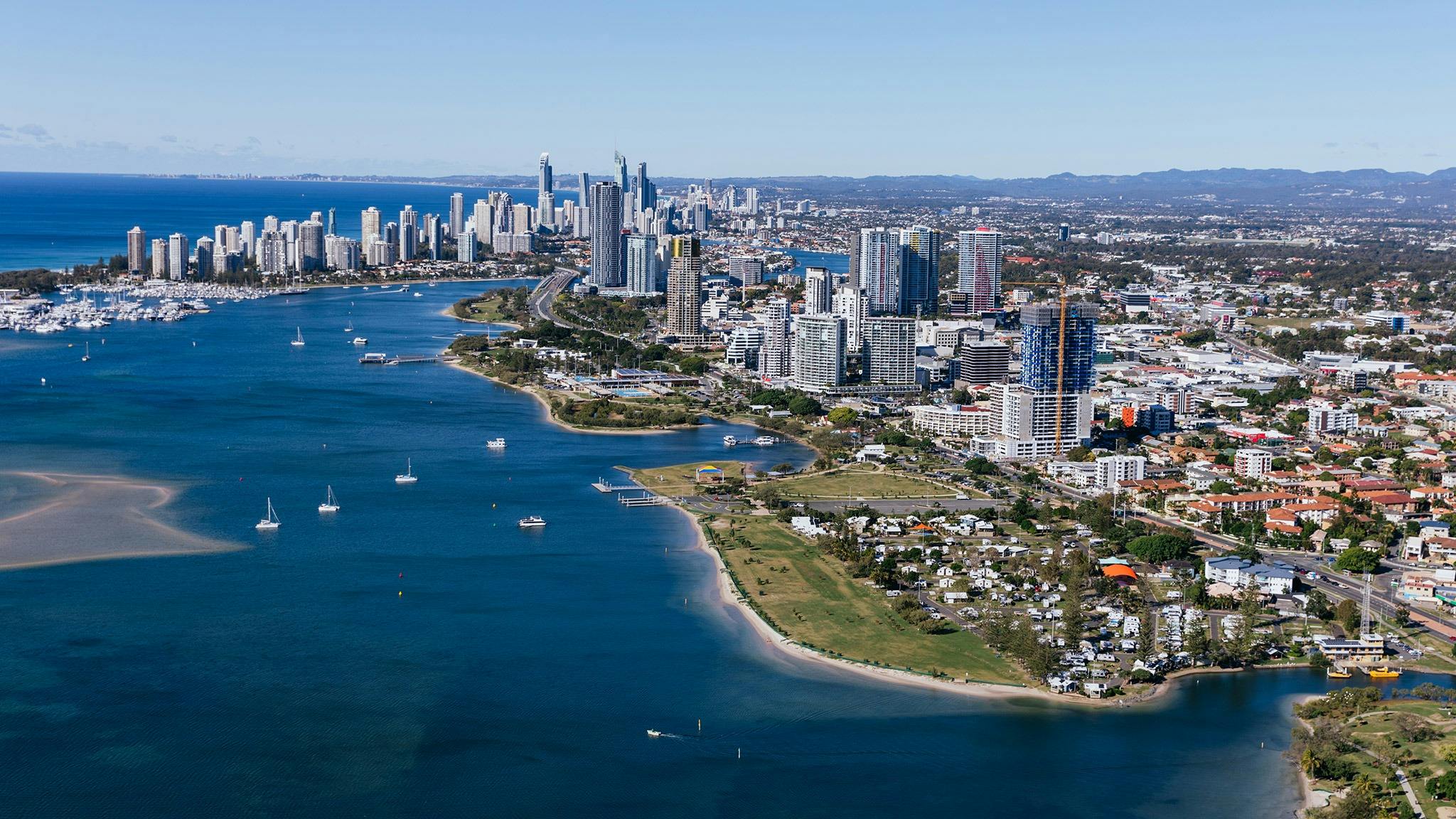 Broadwater Tourist Park location Broadwater Tourist Park location