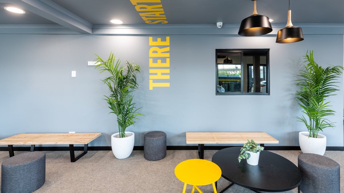 Interior of Brisbane Airport branch