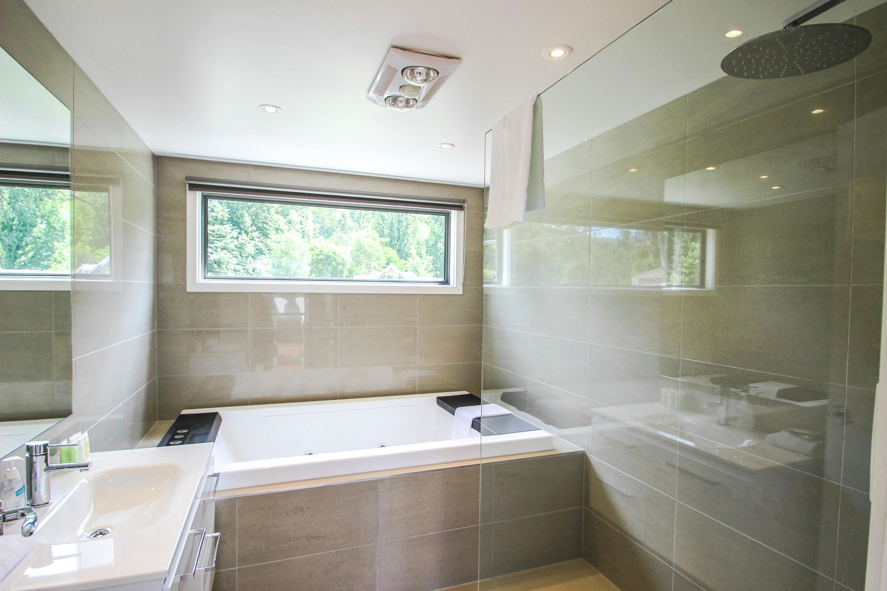 Bathroom with spa