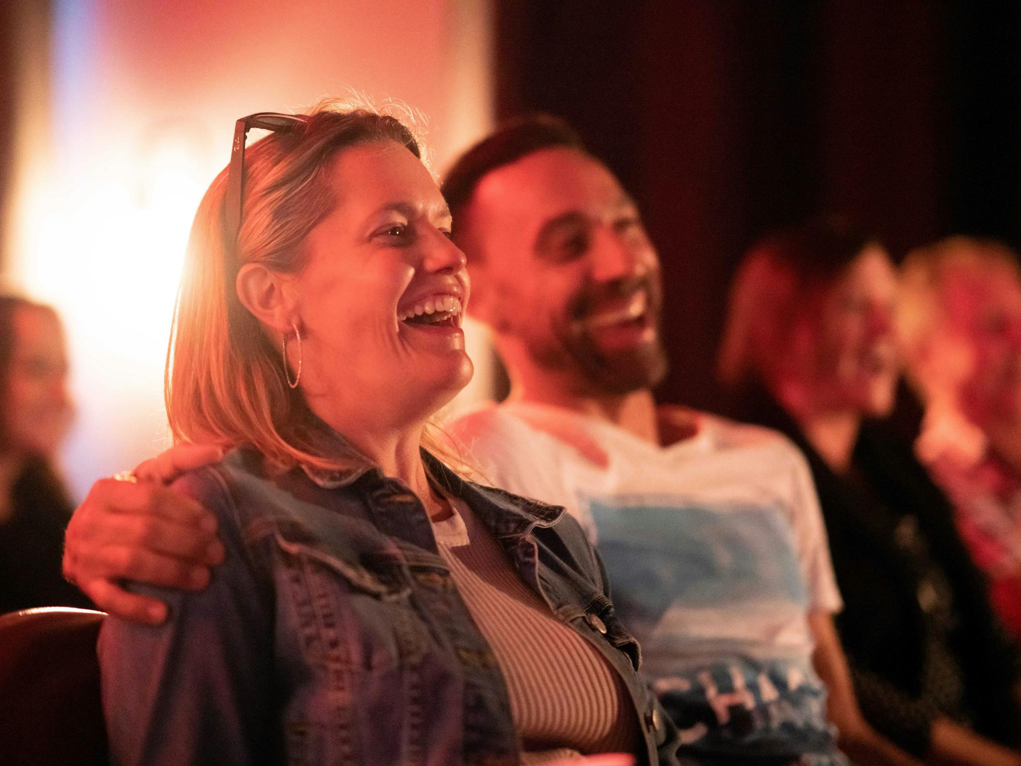 Couple Laughing at NCC