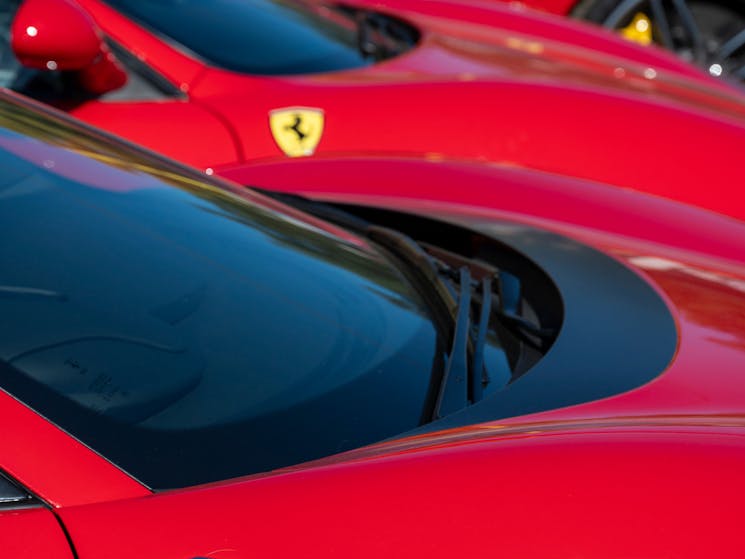 Ferraris made a splash