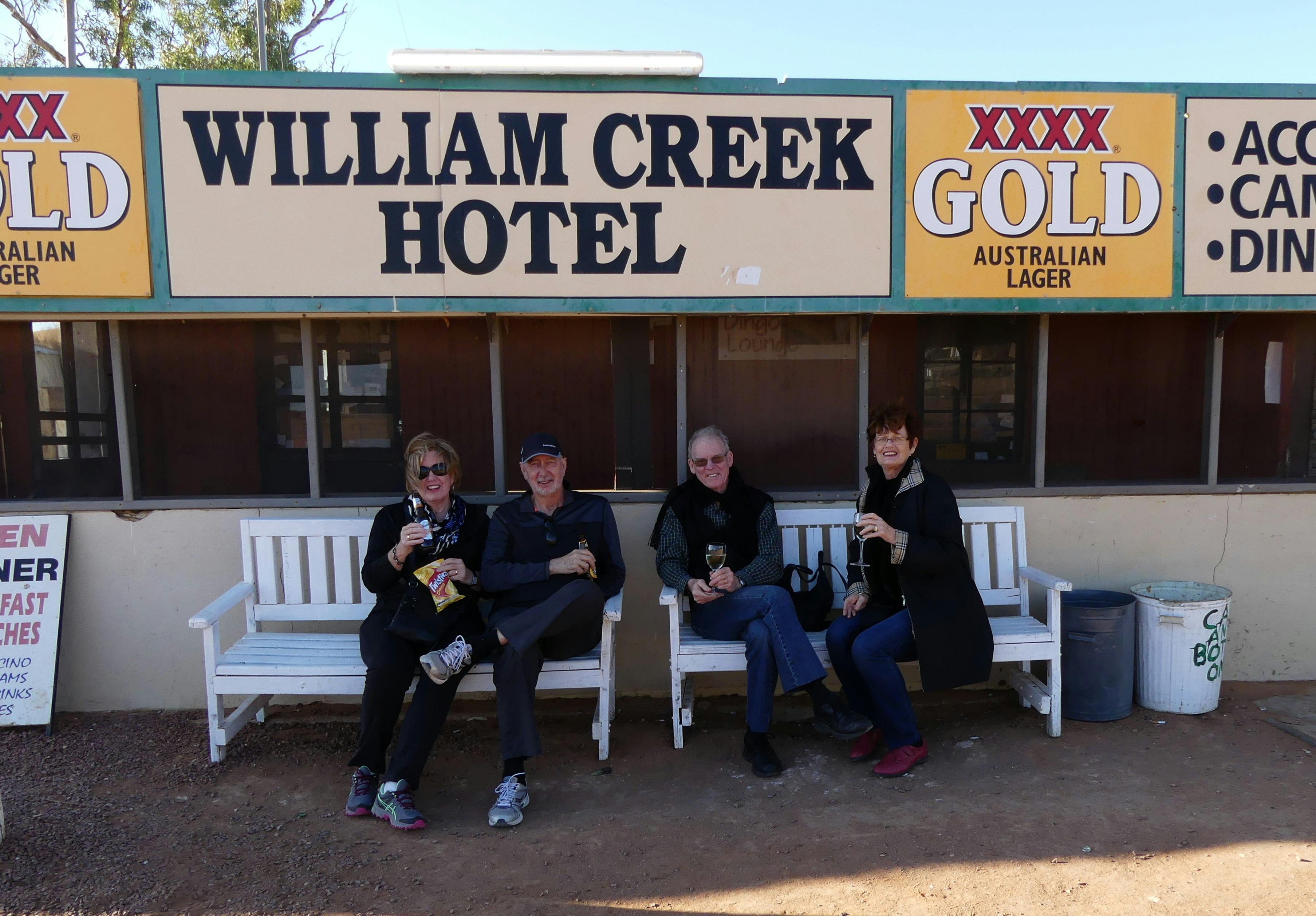 William Creek morning coffee