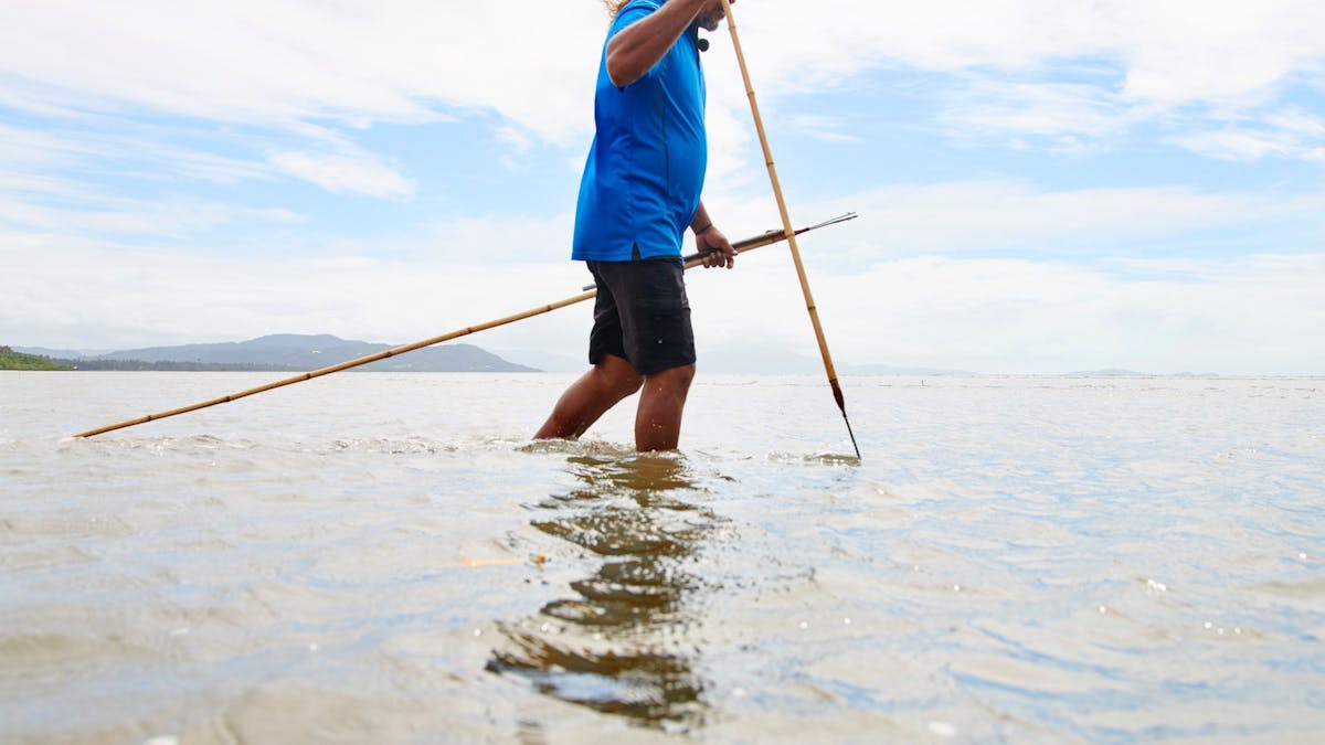 Crab hunting