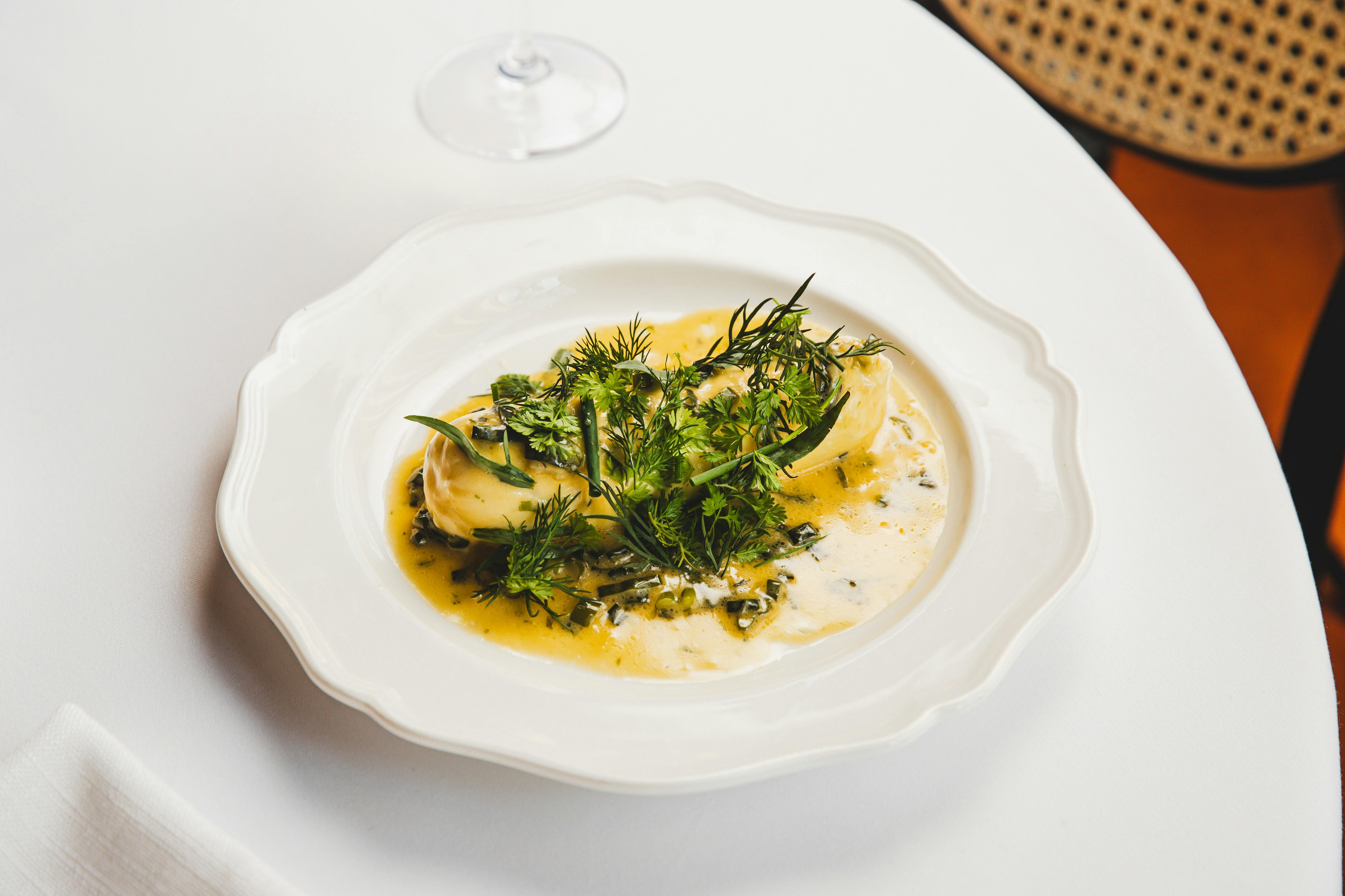 Scallop and lobster sausage at Ursula's Paddington