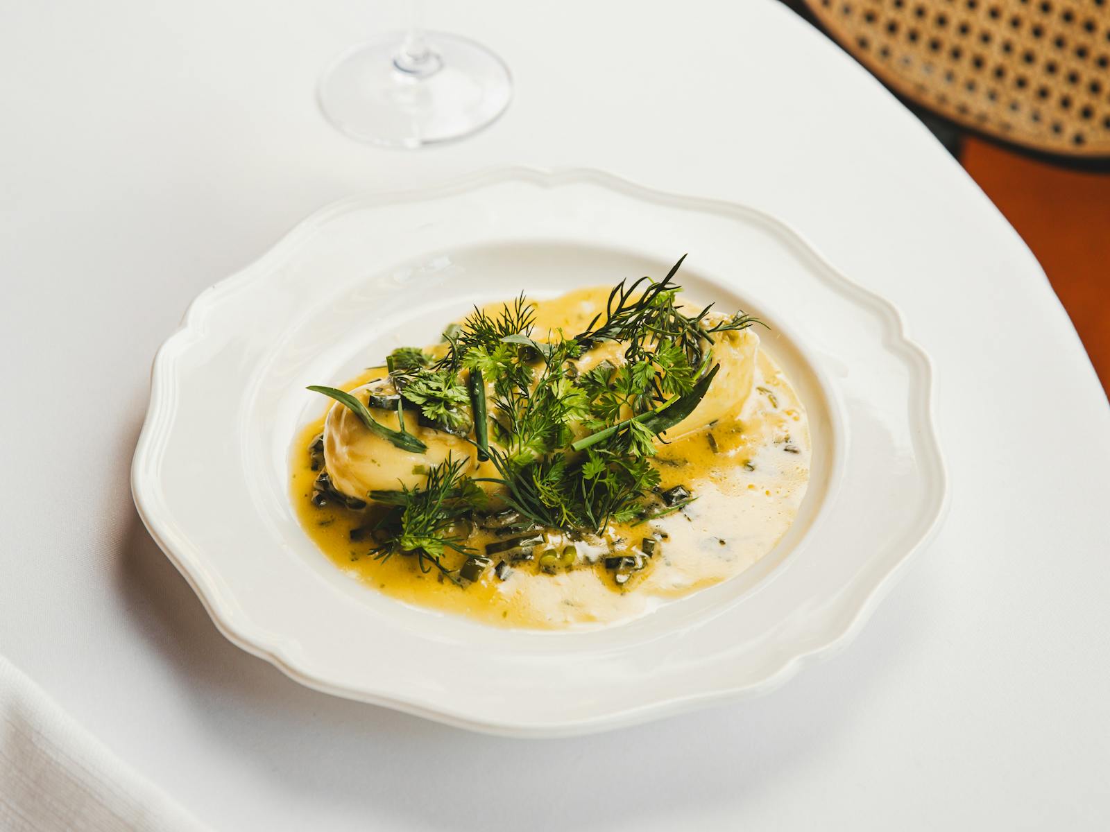 Scallop and lobster sausage at Ursula's Paddington