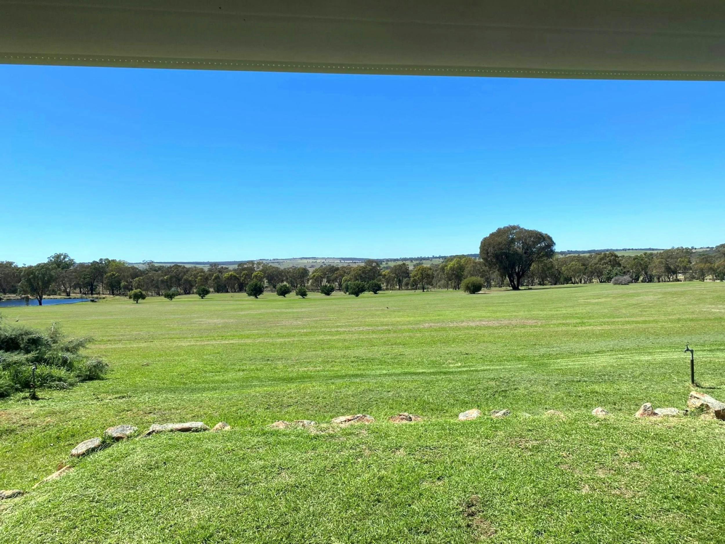 View of the golf course